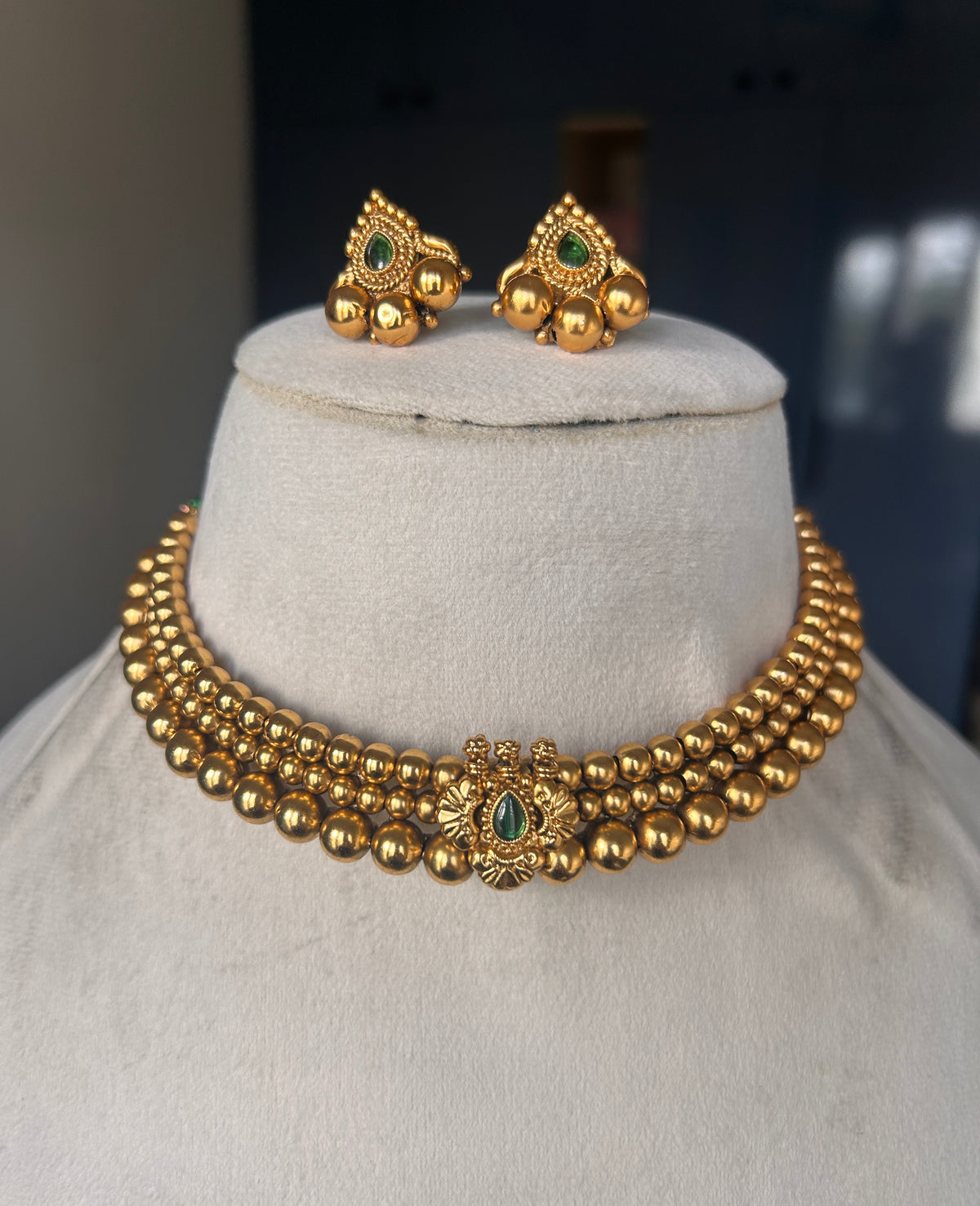 Premium Quality Antique Pure Brass Choker