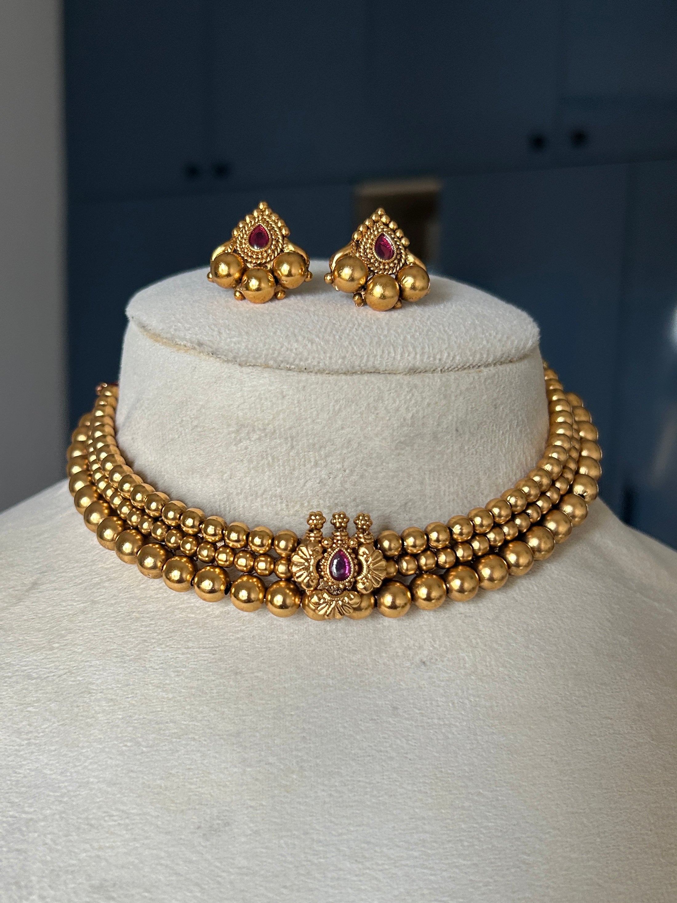 Premium Quality Antique Pure Brass Choker