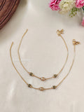 Premium Quality Gold Finish Anklets