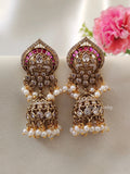 Premium Quality Ruby AD Stone Jumka