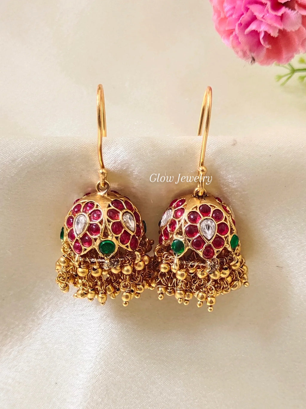Premium Quality Hanging Kemp Stone Jumka