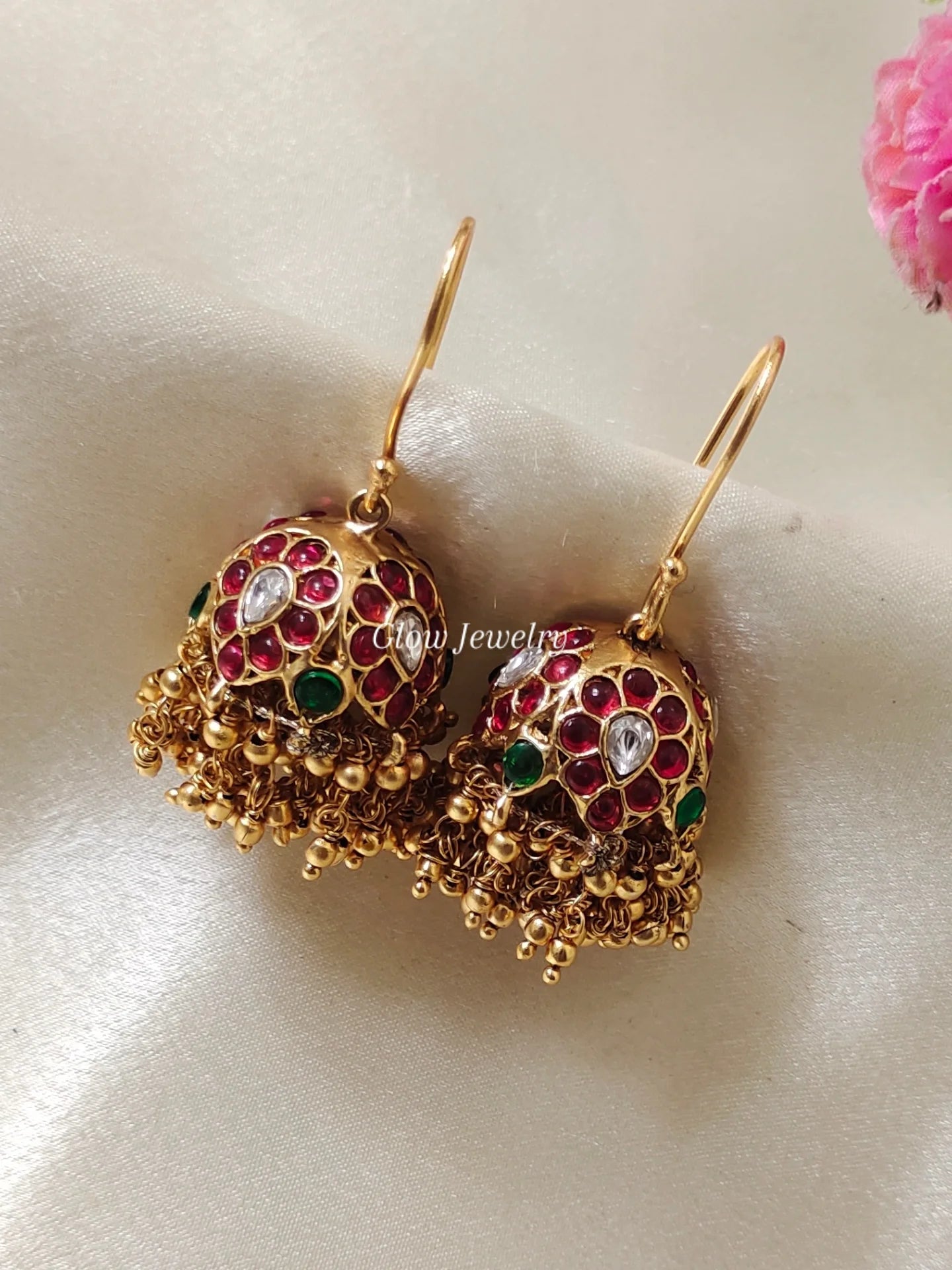 Premium Quality Hanging Kemp Stone Jumka