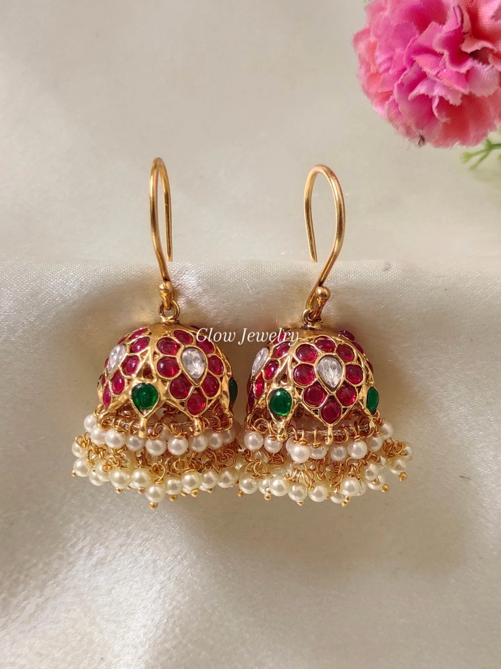 Premium Quality Hanging Kemp Stone Jumka