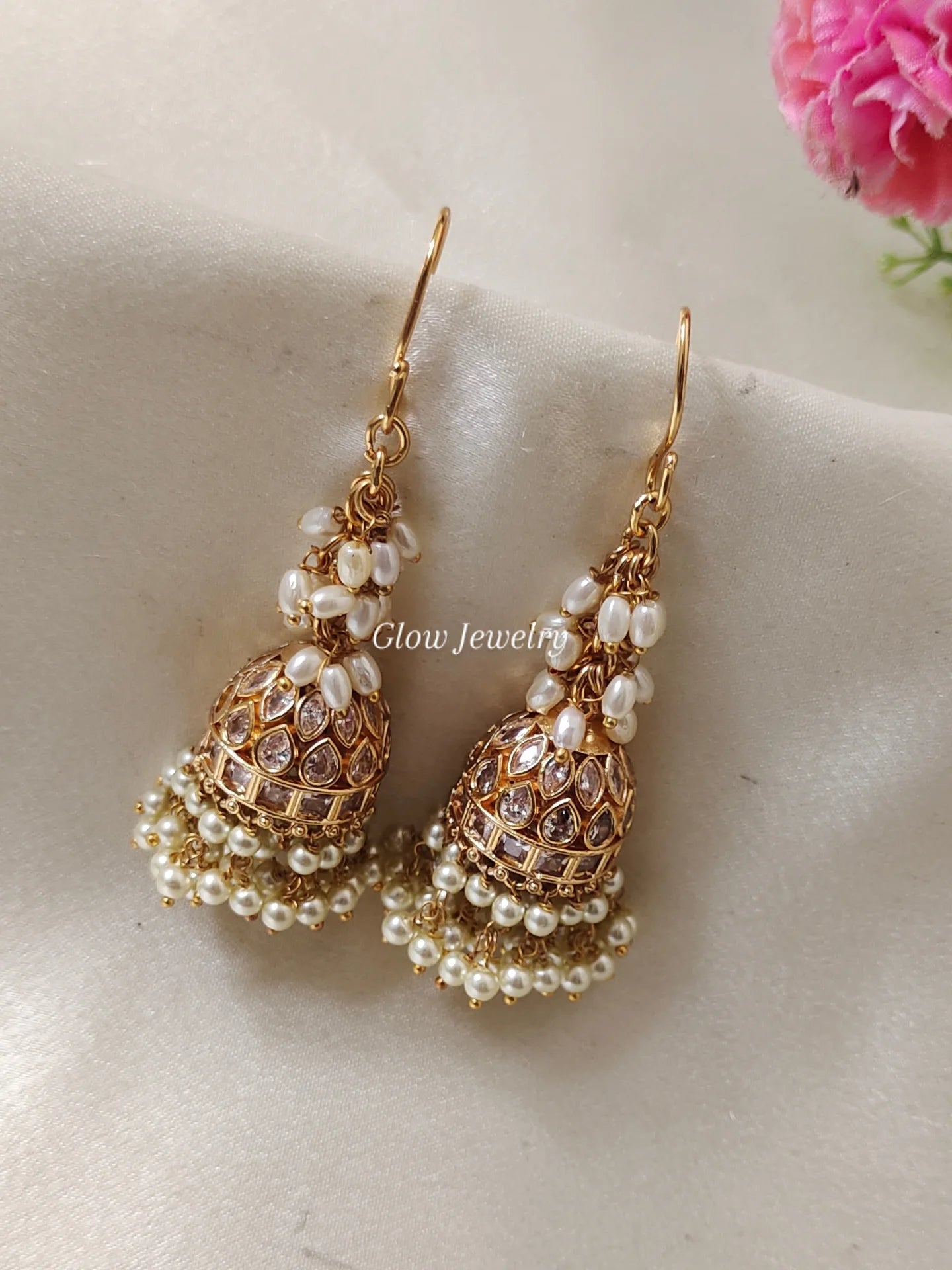 Premium Quality Hanging Kemp Stone Jumka