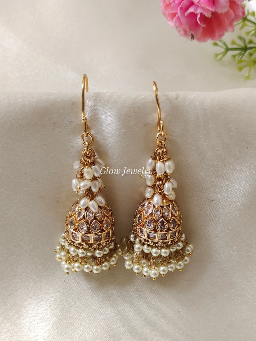 Premium Quality Hanging Kemp Stone Jumka