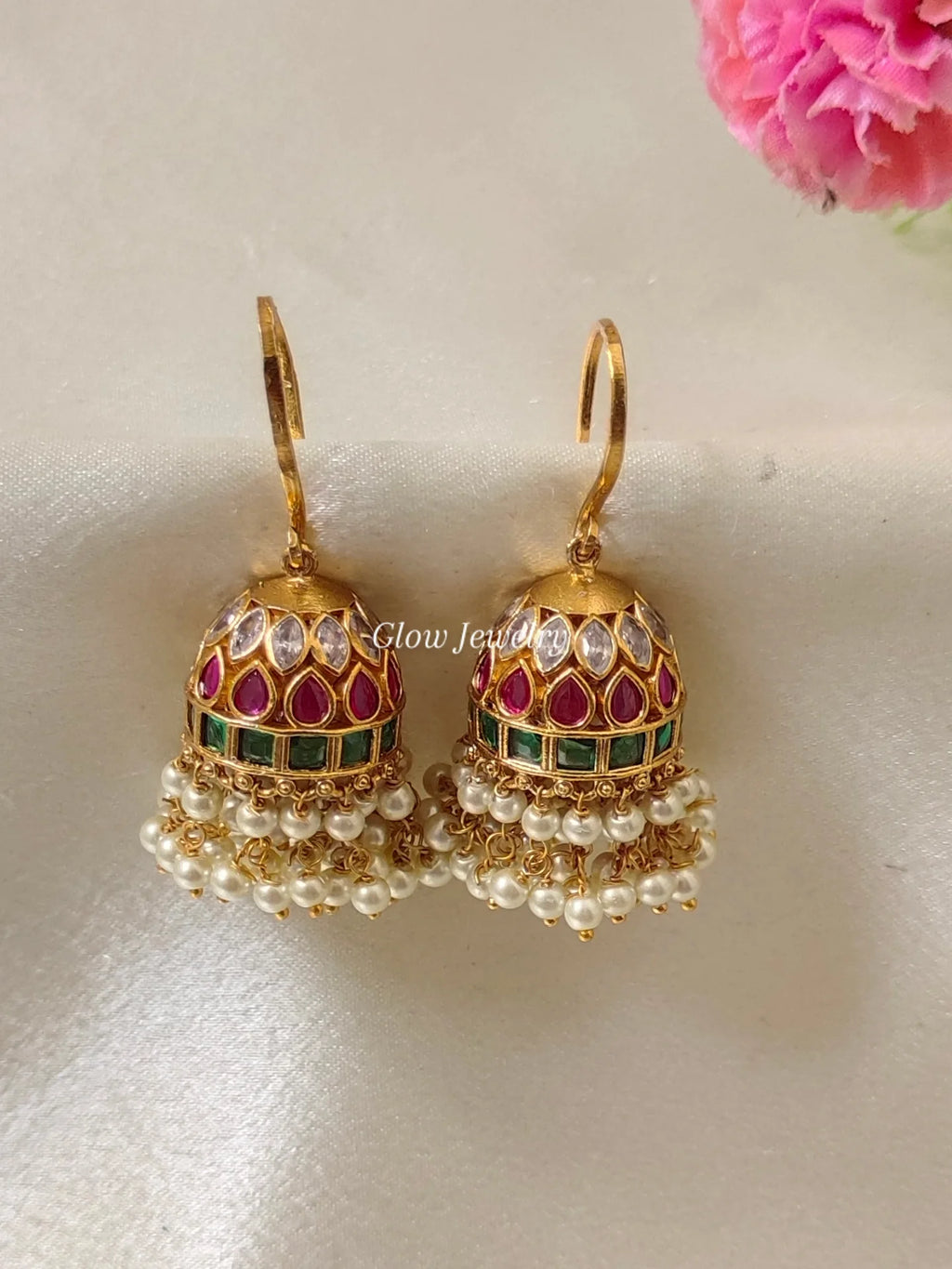 Premium Quality Hanging Kemp Stone Jumka