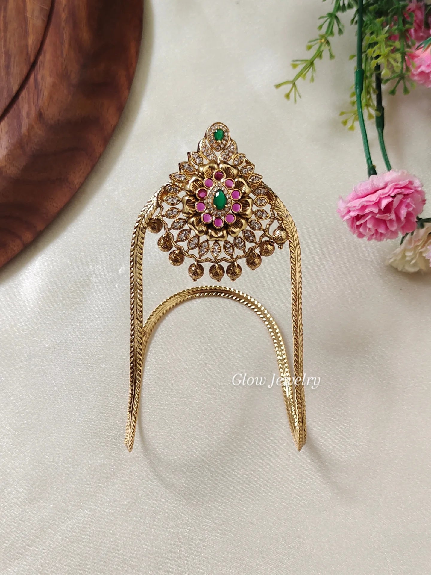Premium Quality Gold Finish Vanki/Baju Bandh