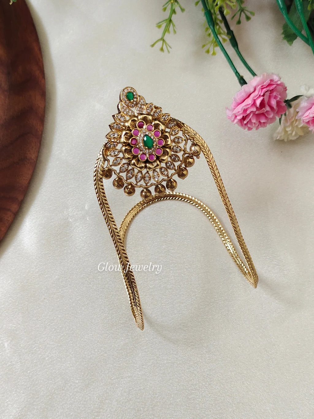 Premium Quality Gold Finish Vanki/Baju Bandh