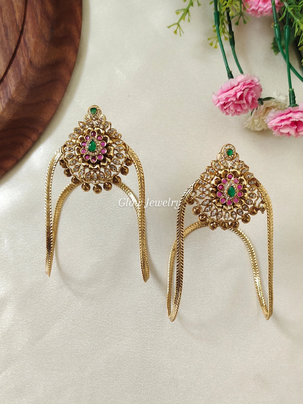 Premium Quality Gold Finish Vanki/Baju Bandh