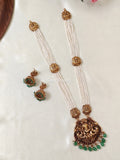 Premium Quality White Sugar Beads Lakshmi Haram