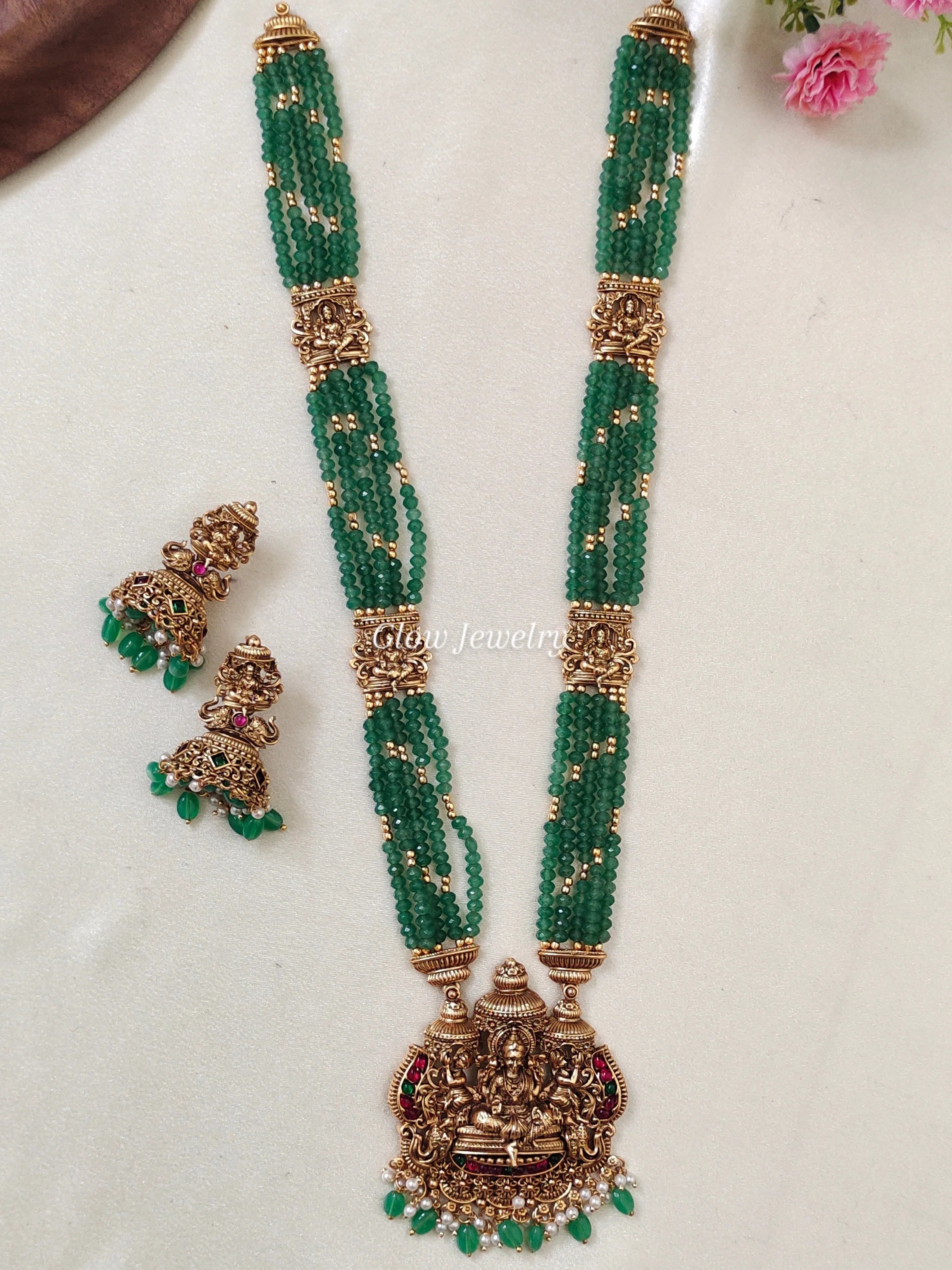 Premium Quality Sea Beads Lakshmi Haram