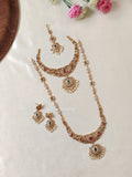 Premium Quality AD Stone Semi Bridal Set