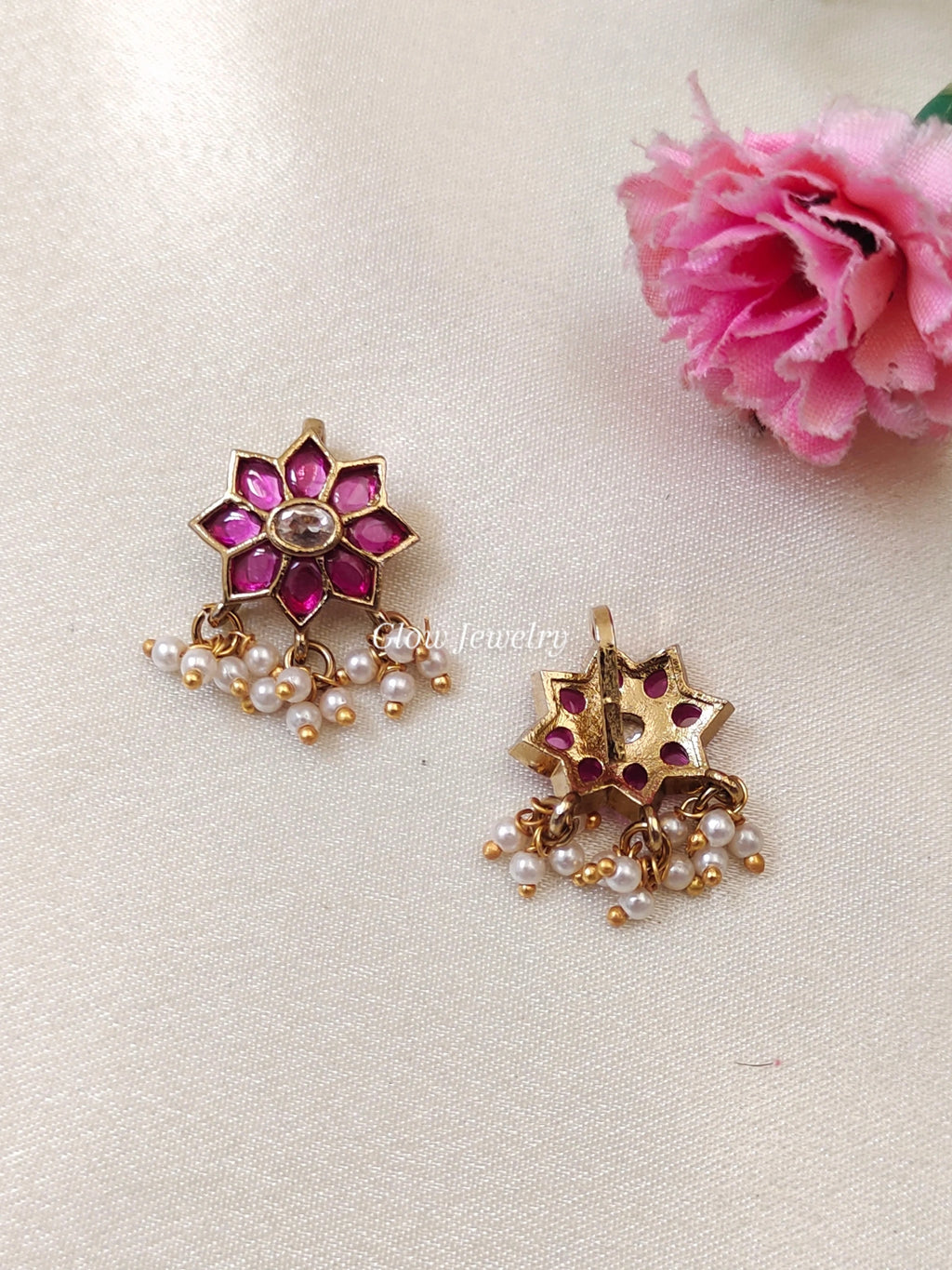 Premium Quality Floral Kemp Stone Bugudi