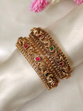 Premium Quality Antique Screw Type Gold Look Alike Bangles