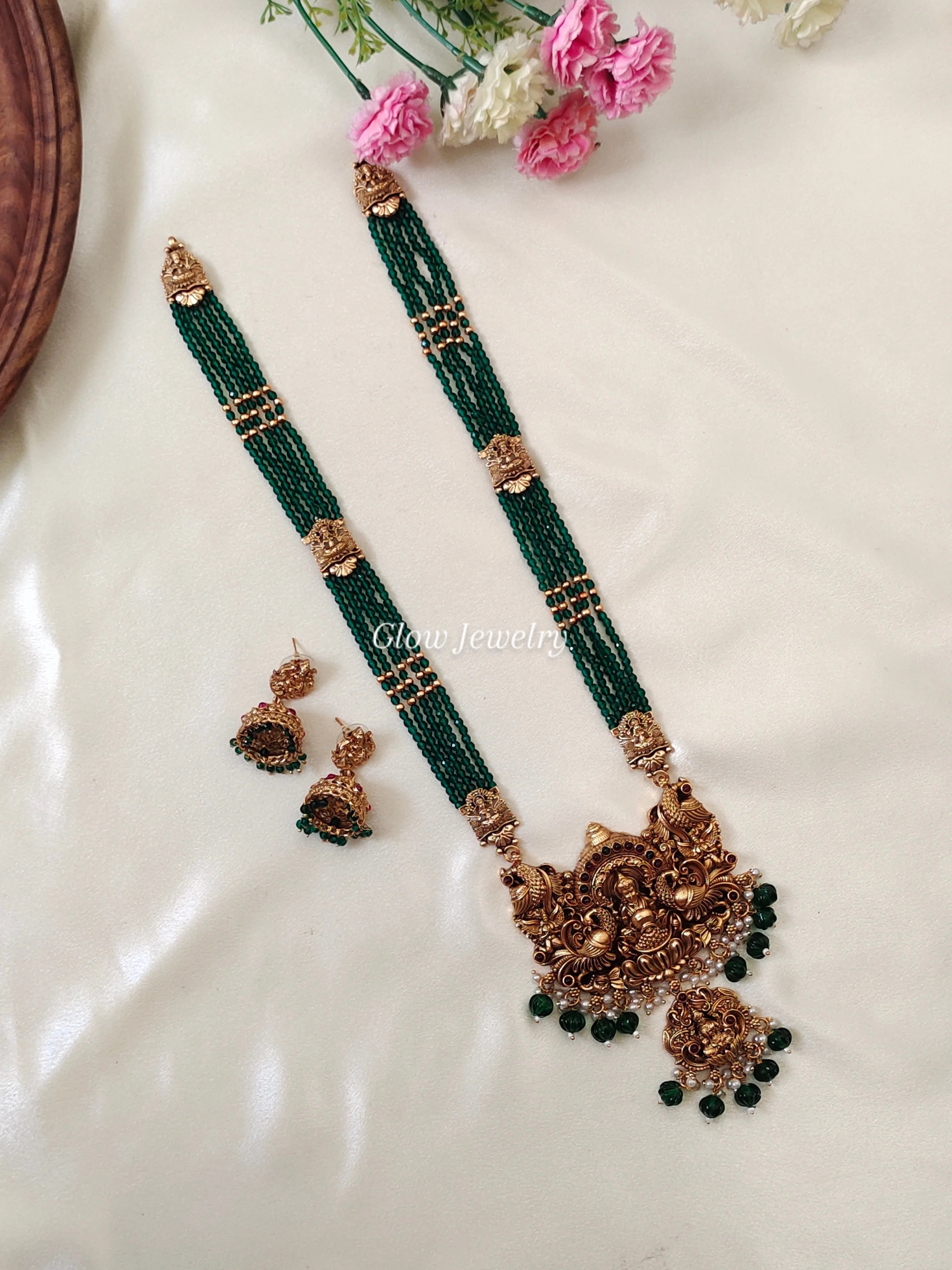 Premium Quality Lakshmi Peacock Haram