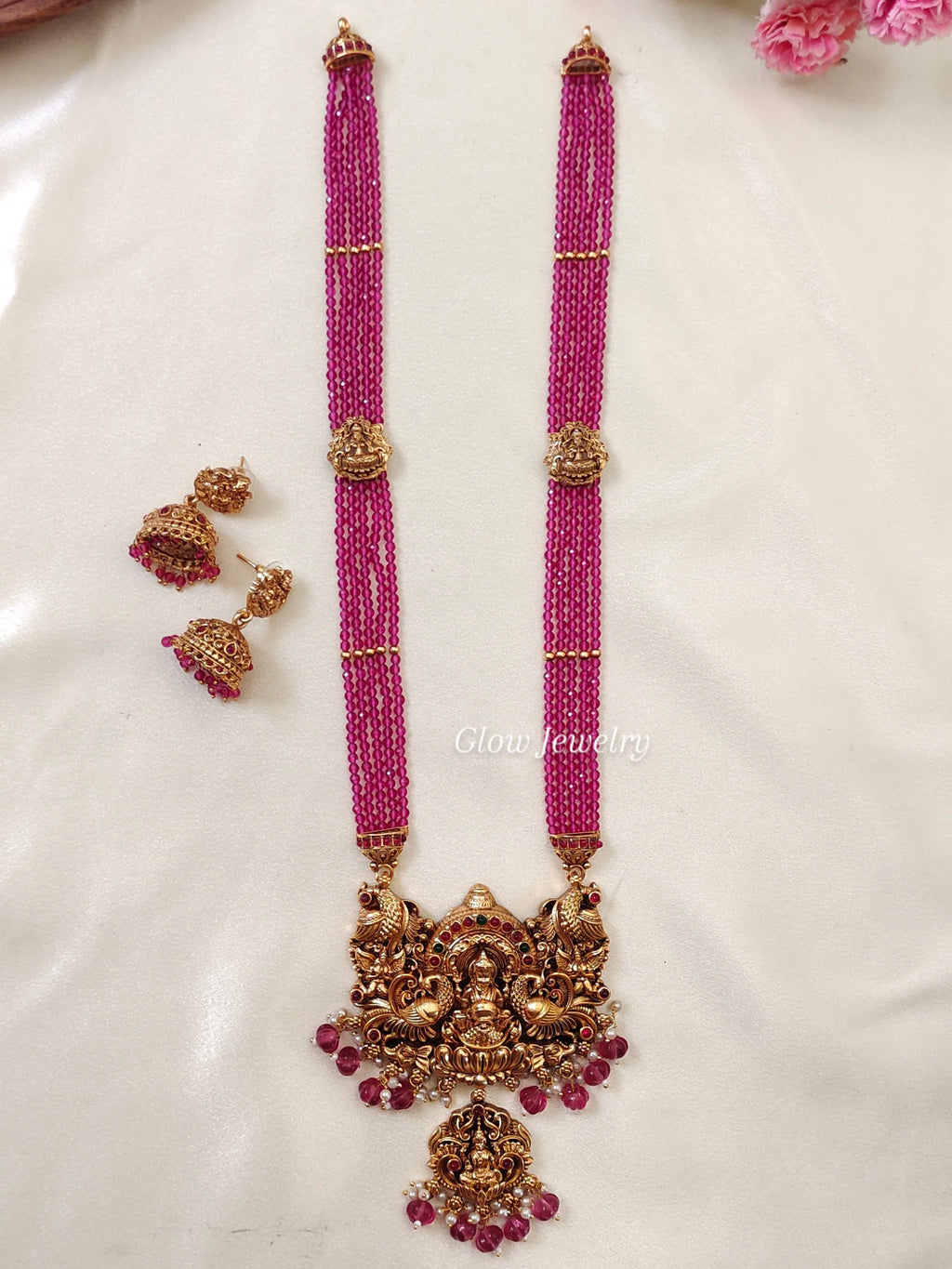 Premium Quality Lakshmi Peacock Haram