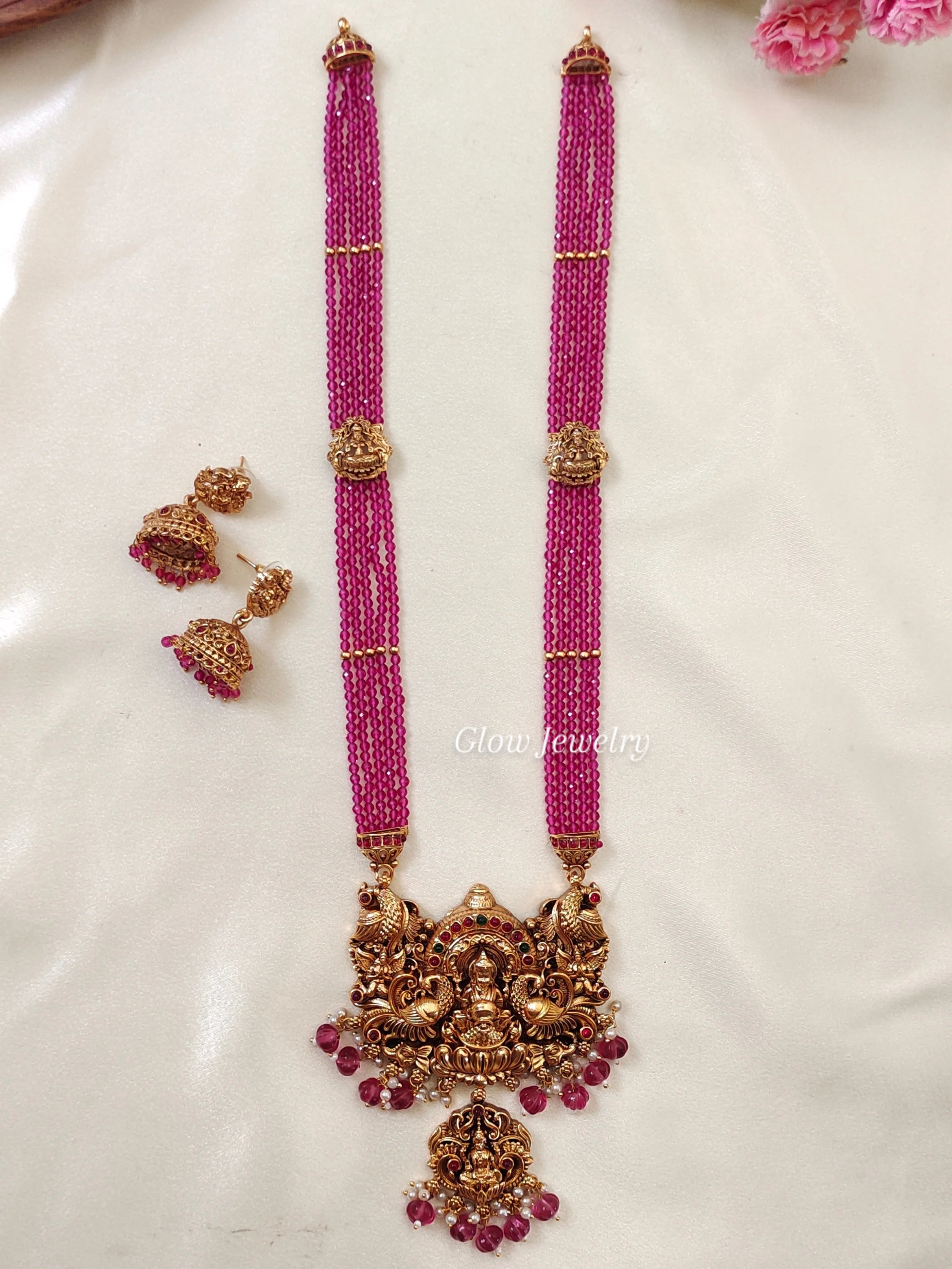 Premium Quality Lakshmi Peacock Haram