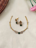 Premium Quality AD Stone Hasli Necklace