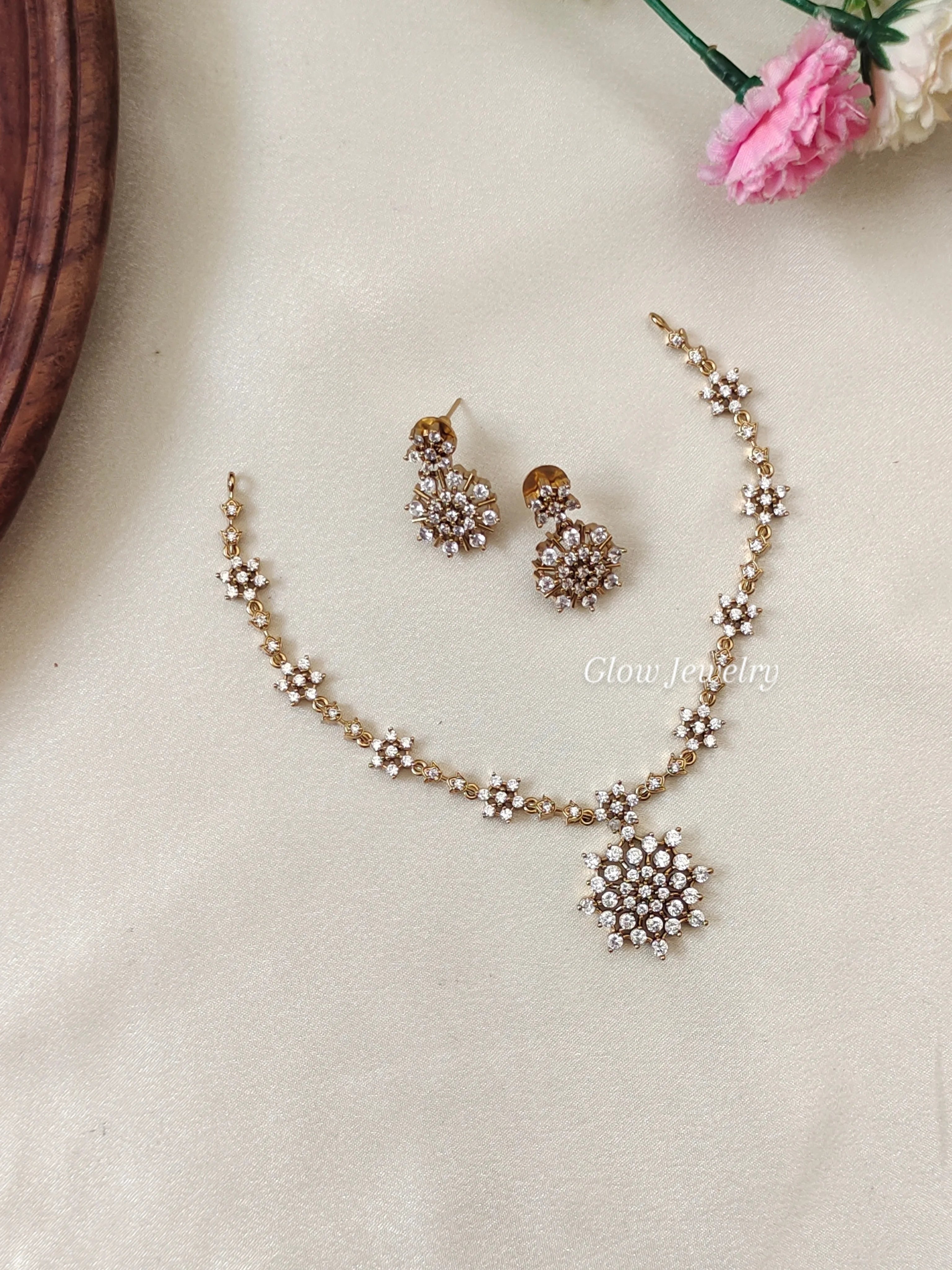 Premium Quality AD Stone Necklace