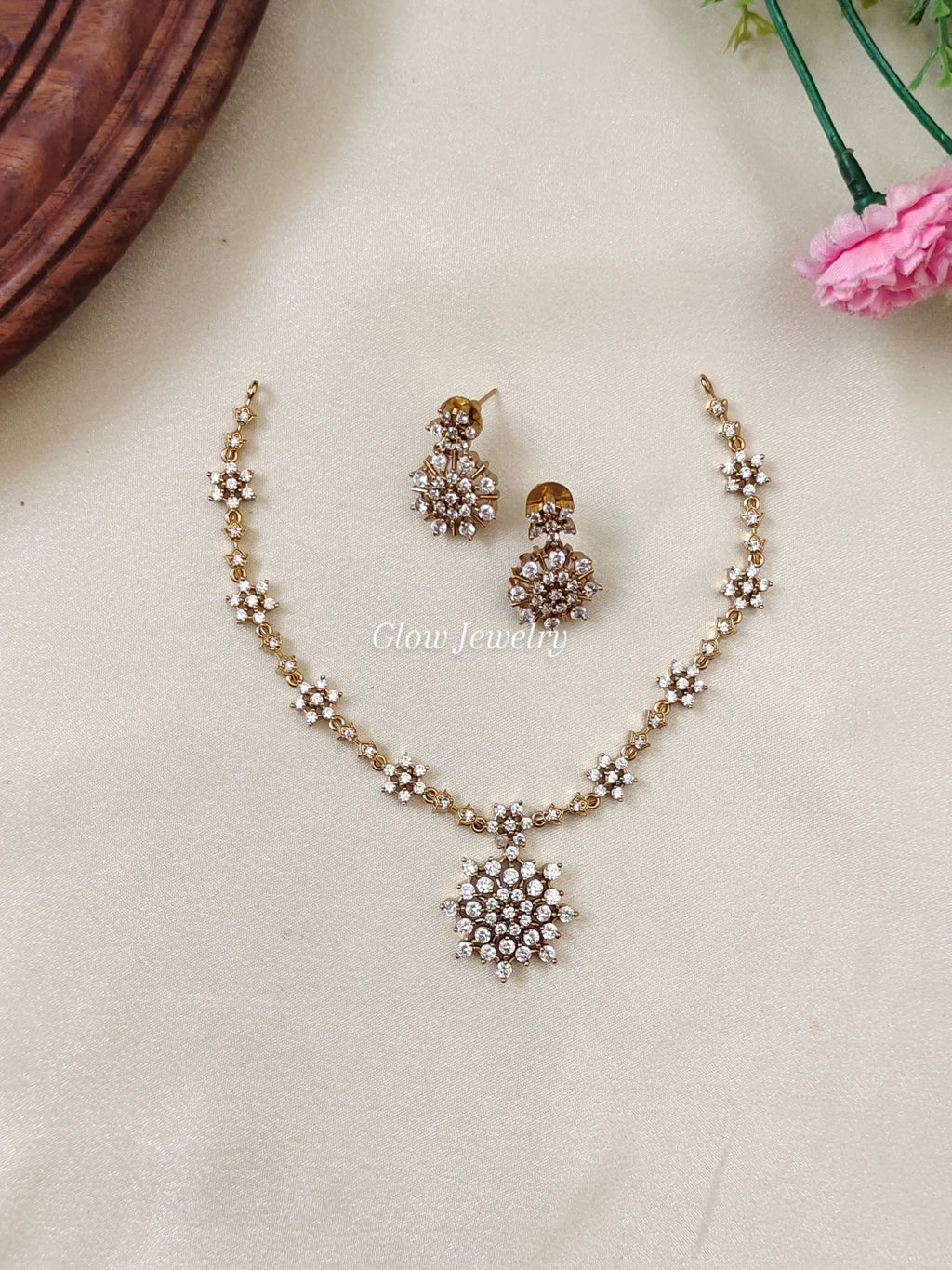 Premium Quality AD Stone Necklace