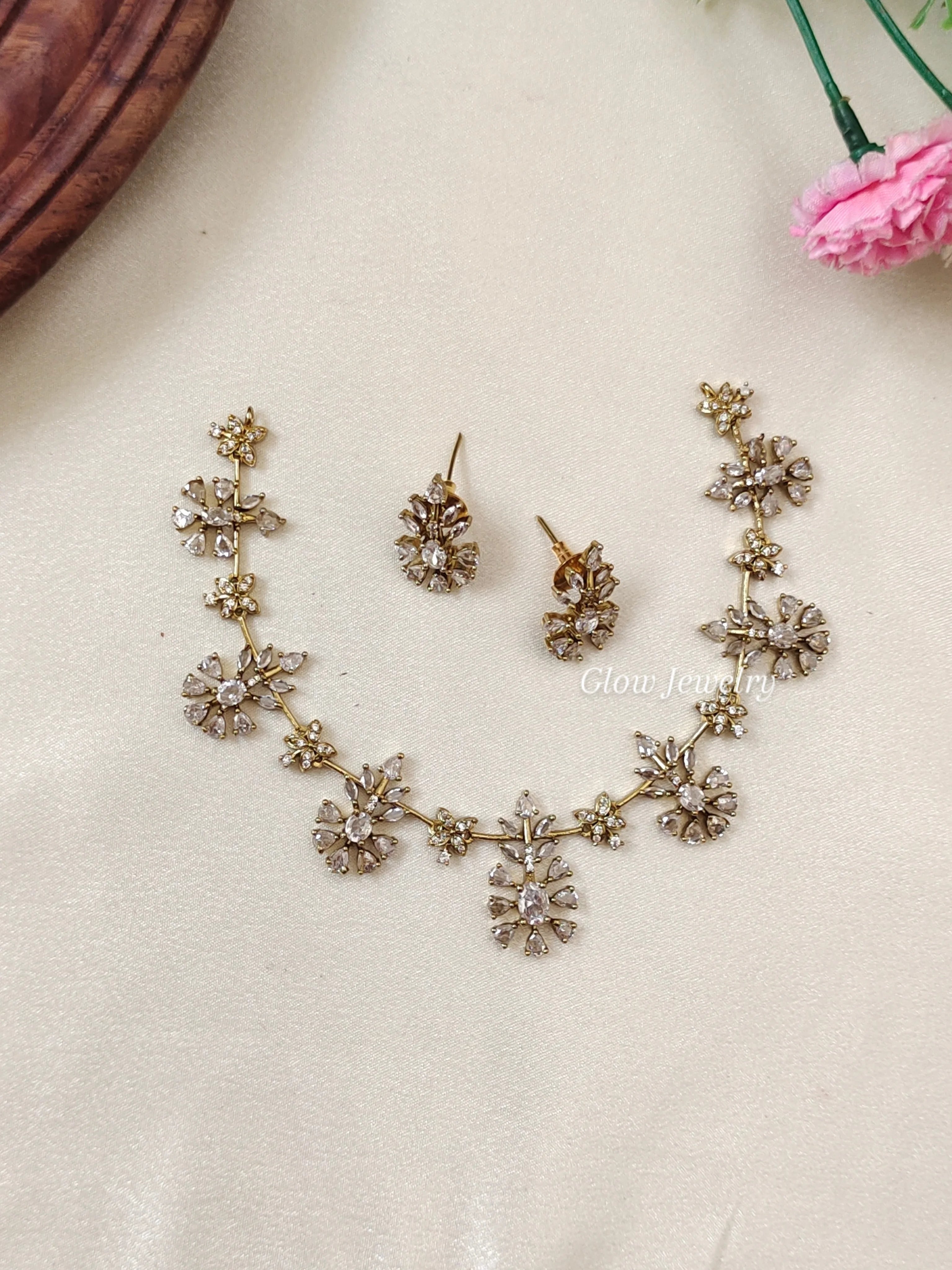 Premium Quality AD Stone Necklace