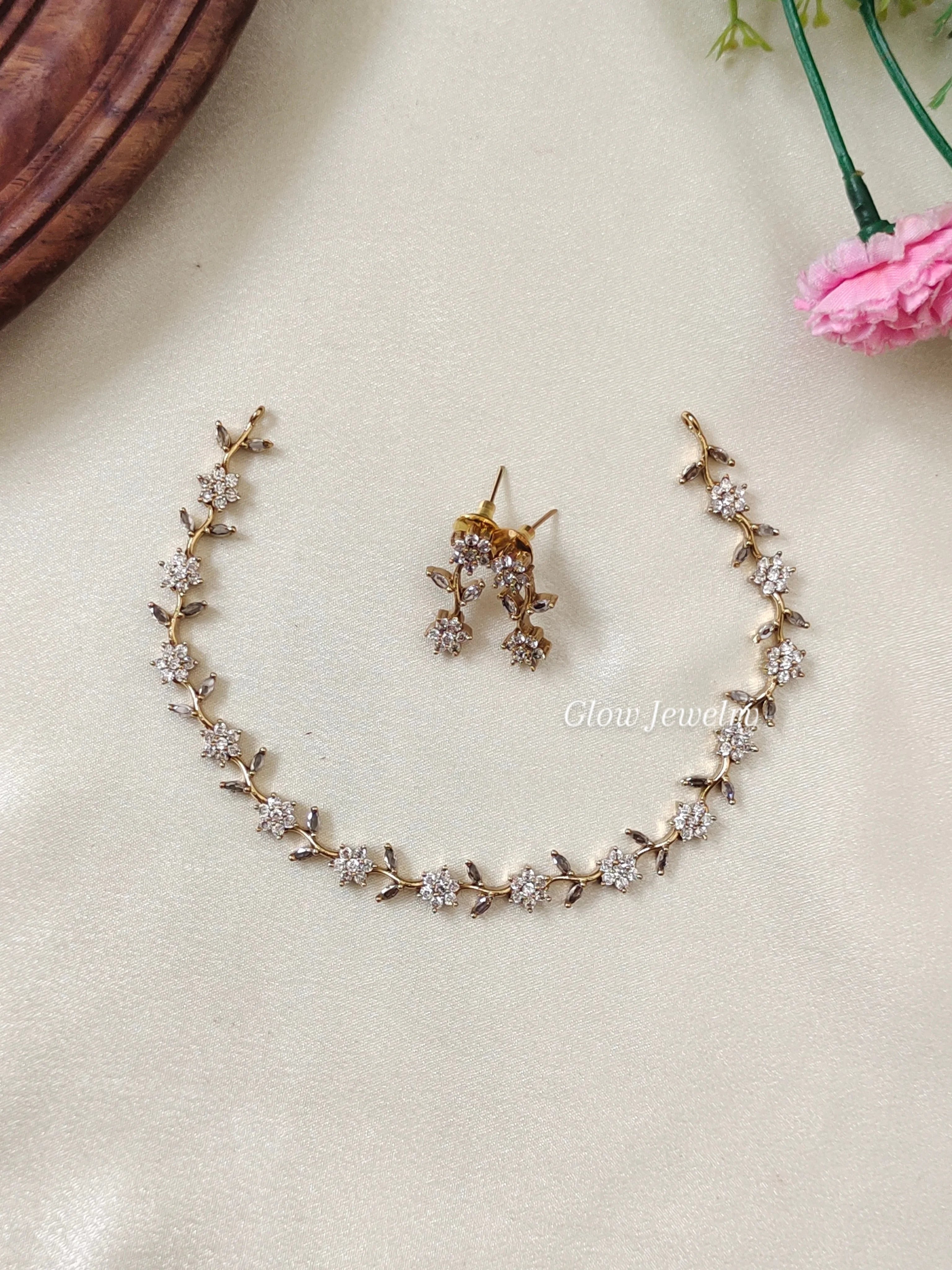 Premium Quality AD Stone Necklace
