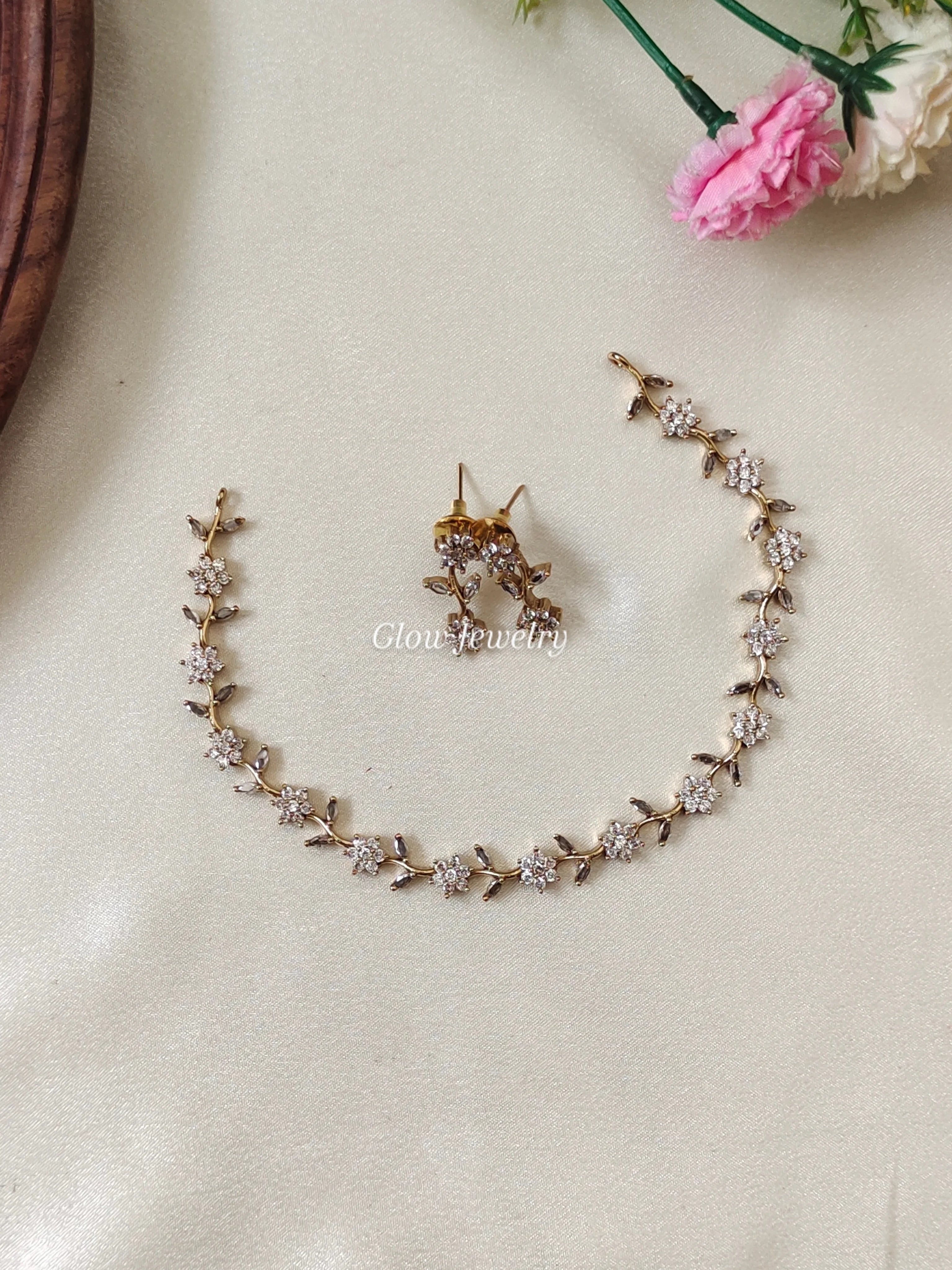 Premium Quality AD Stone Necklace