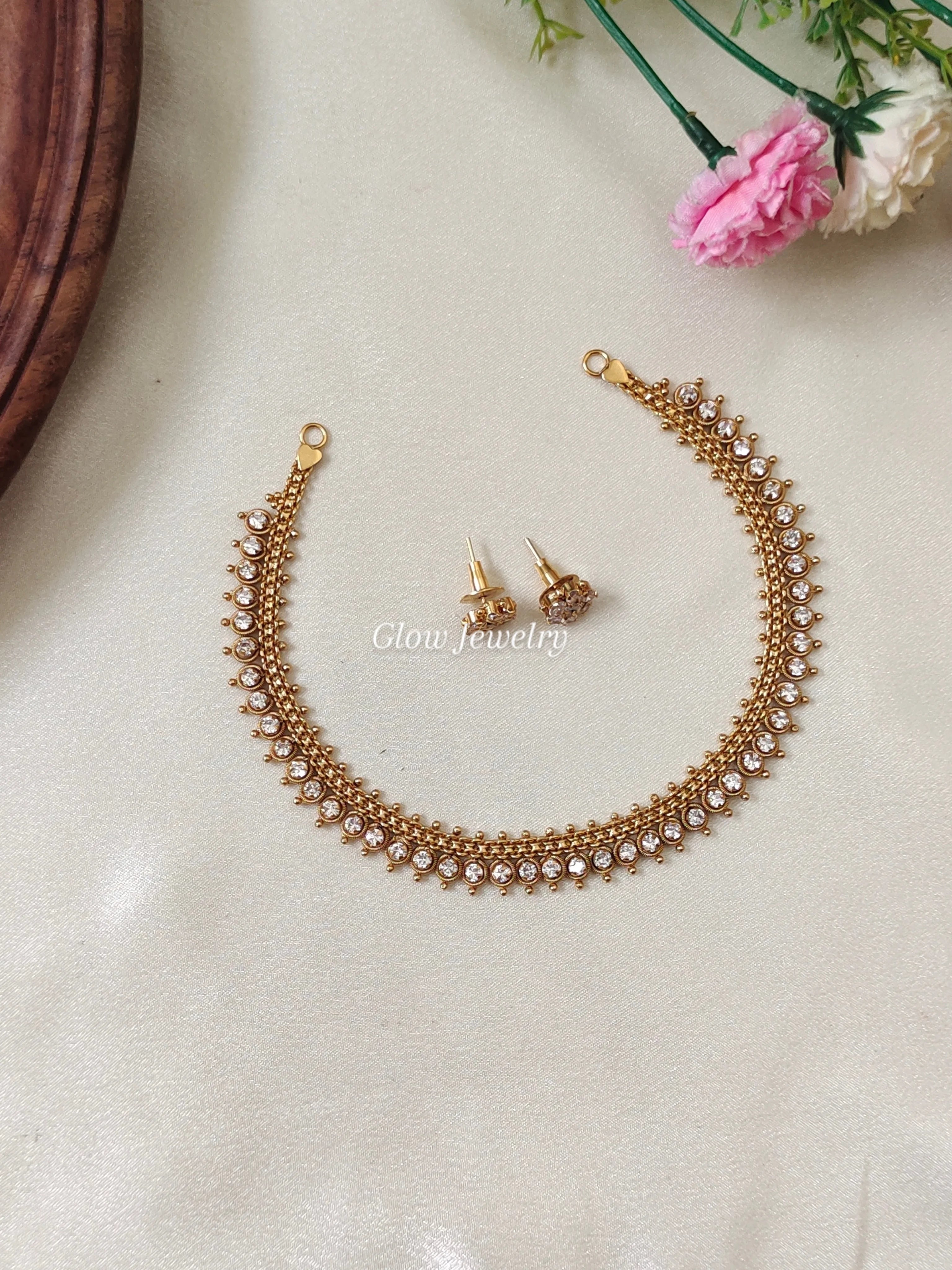 Premium Quality AD Stone Necklace