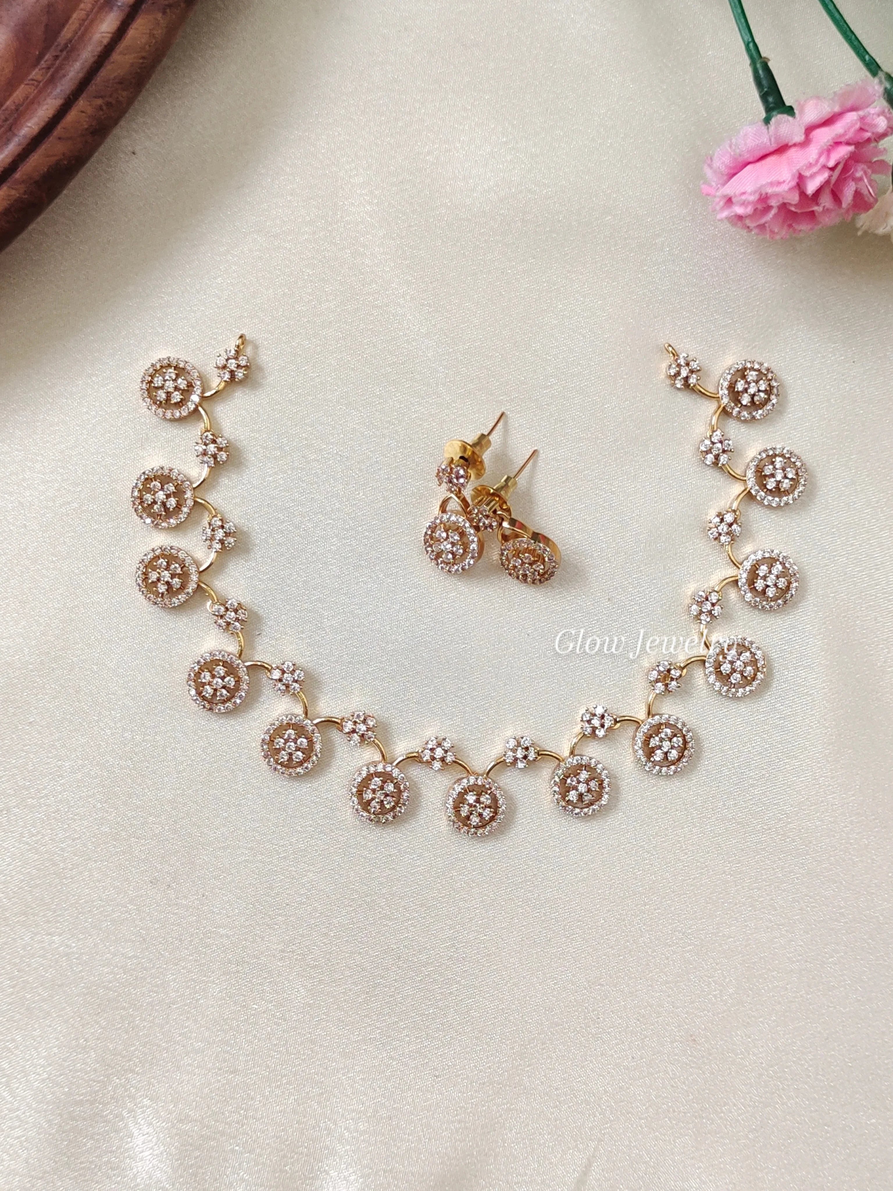 Premium Quality AD Stone Necklace