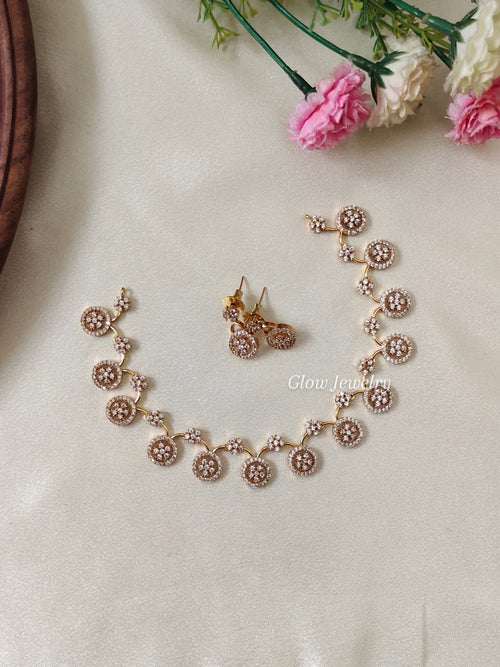 Premium Quality AD Stone Necklace