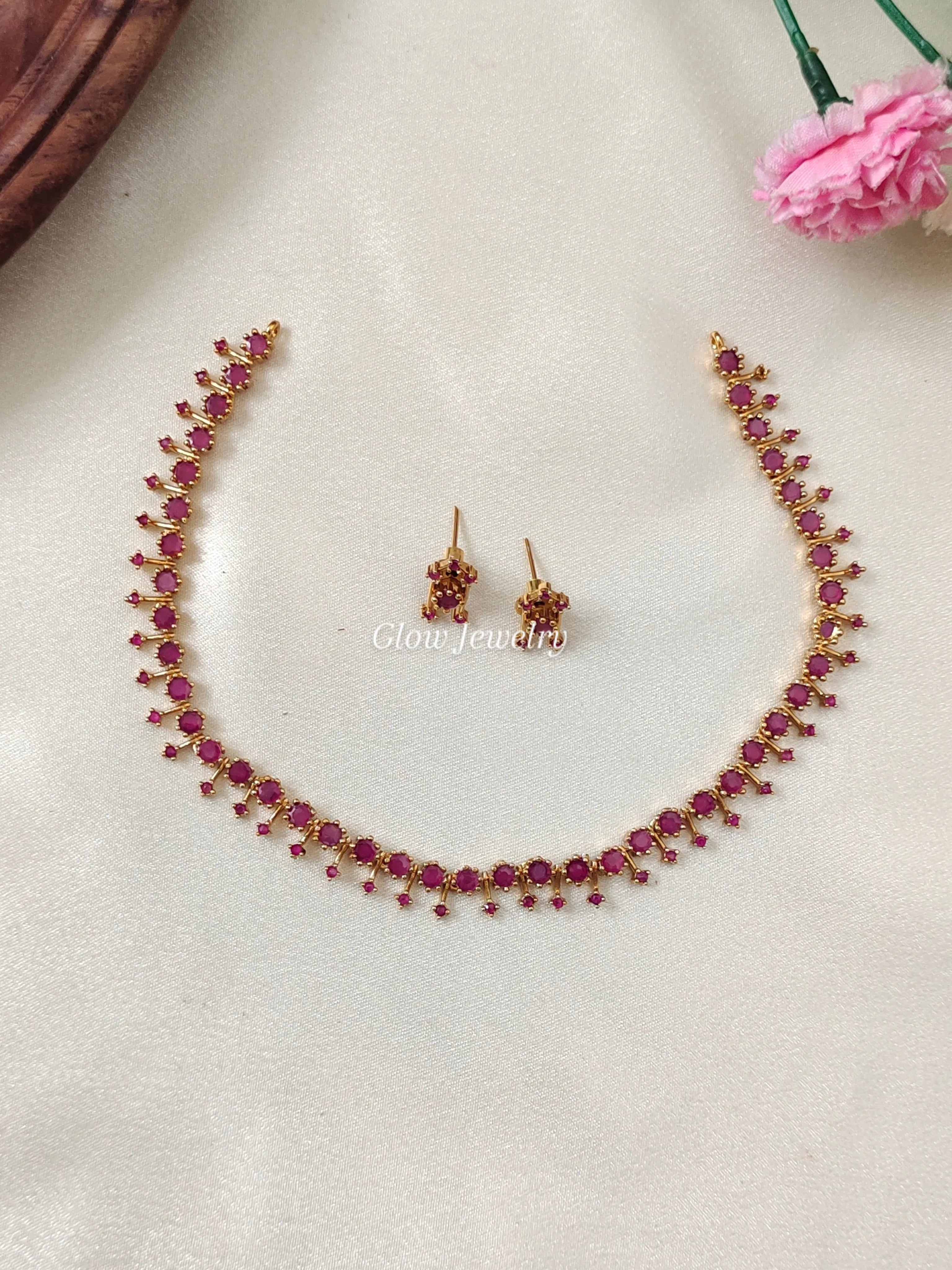 Premium Quality AD Stone Necklace