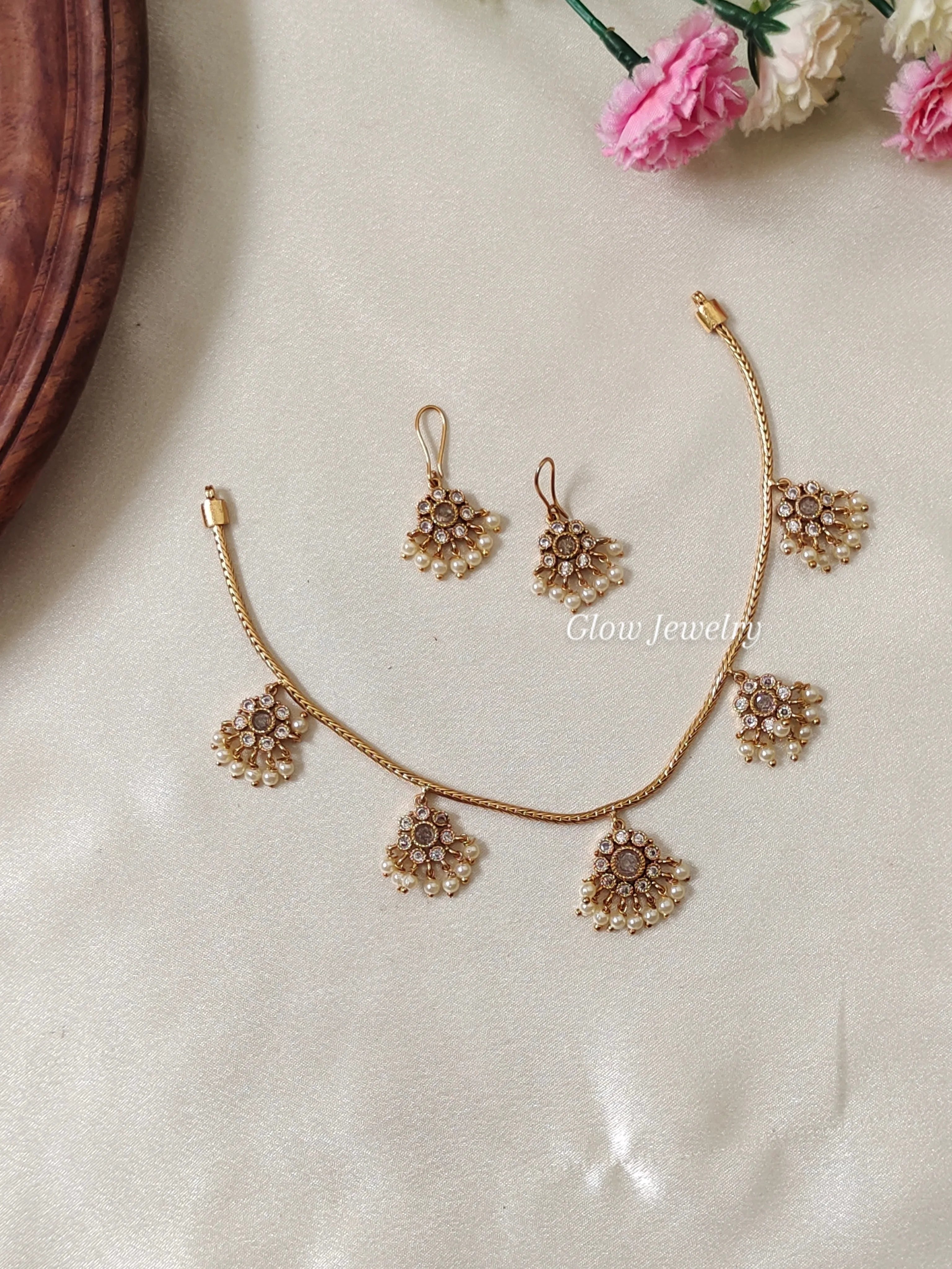 Premium Quality AD Stone Necklace