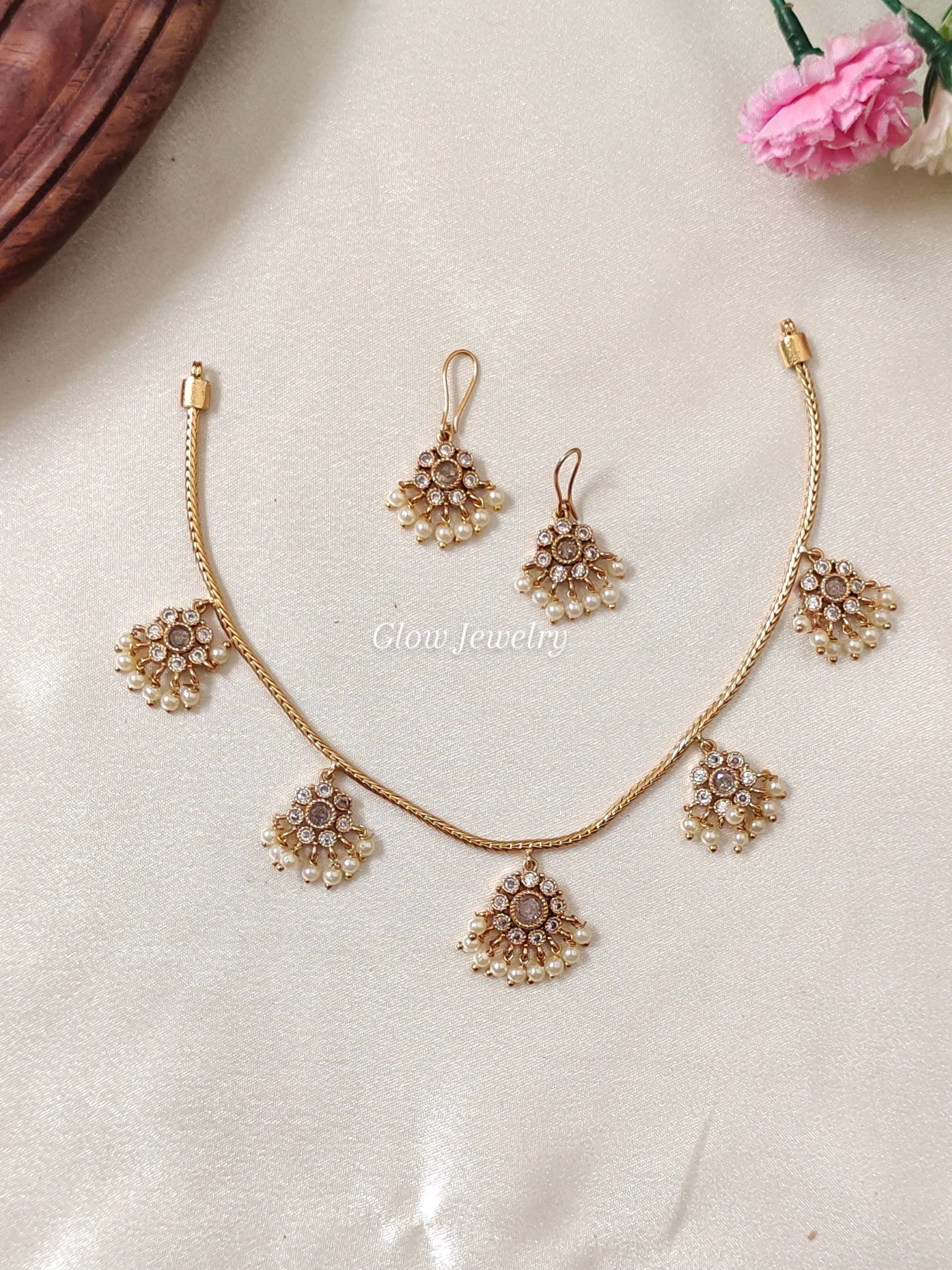 Premium Quality AD Stone Necklace