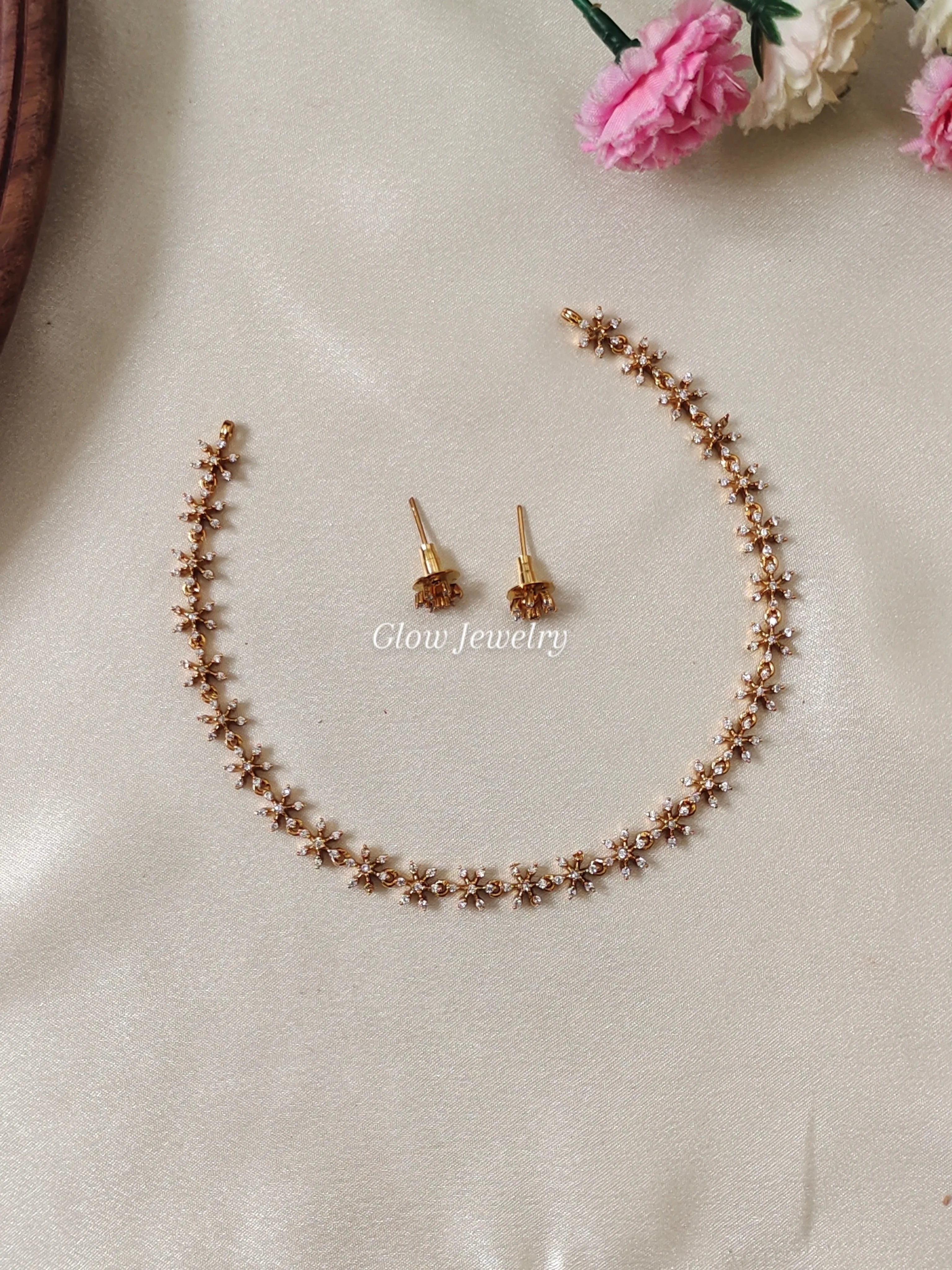 Premium Quality AD Stone Necklace