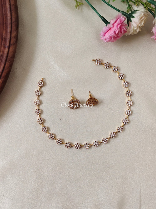 Premium Quality AD Stone Necklace