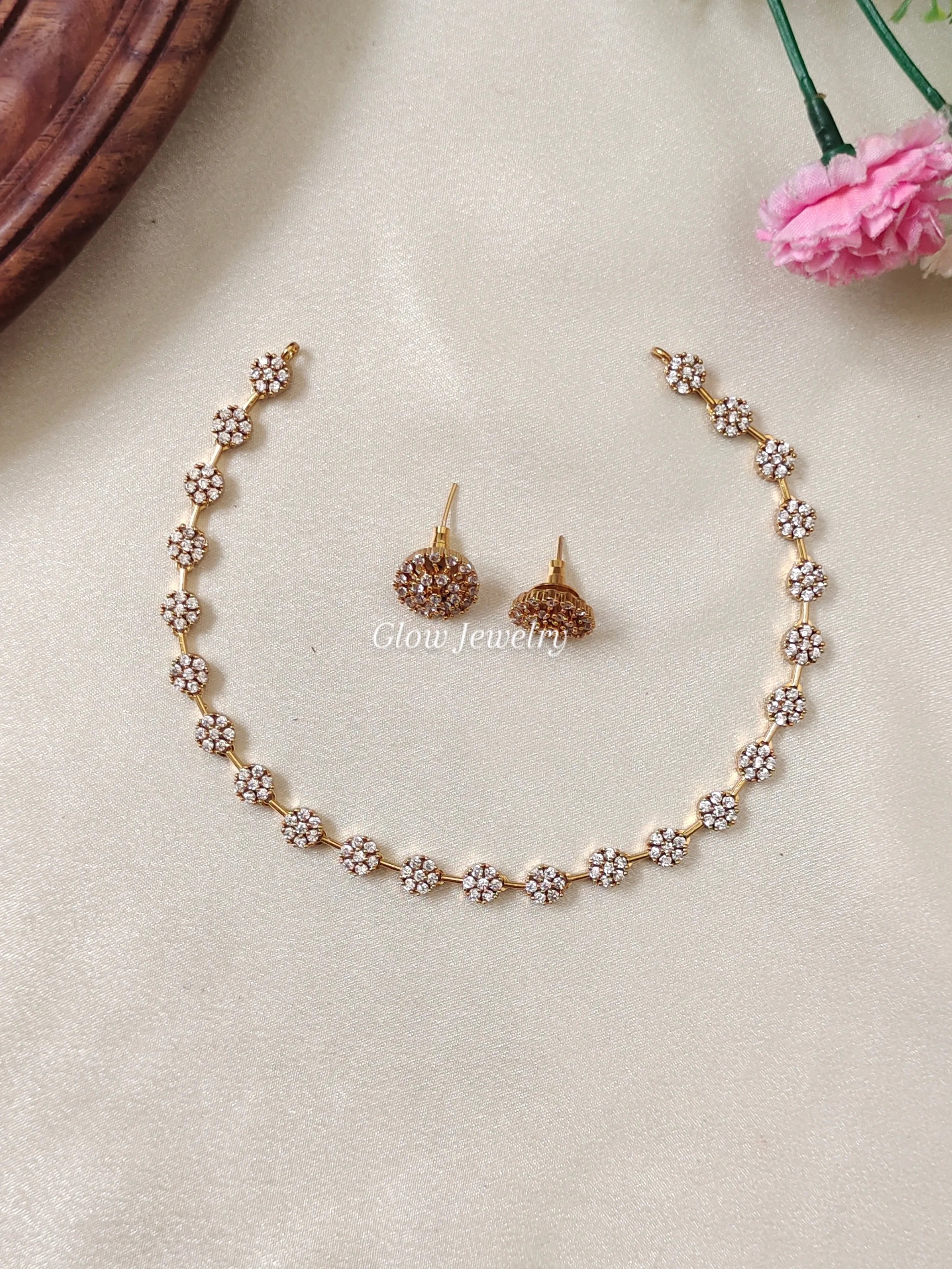Premium Quality AD Stone Necklace
