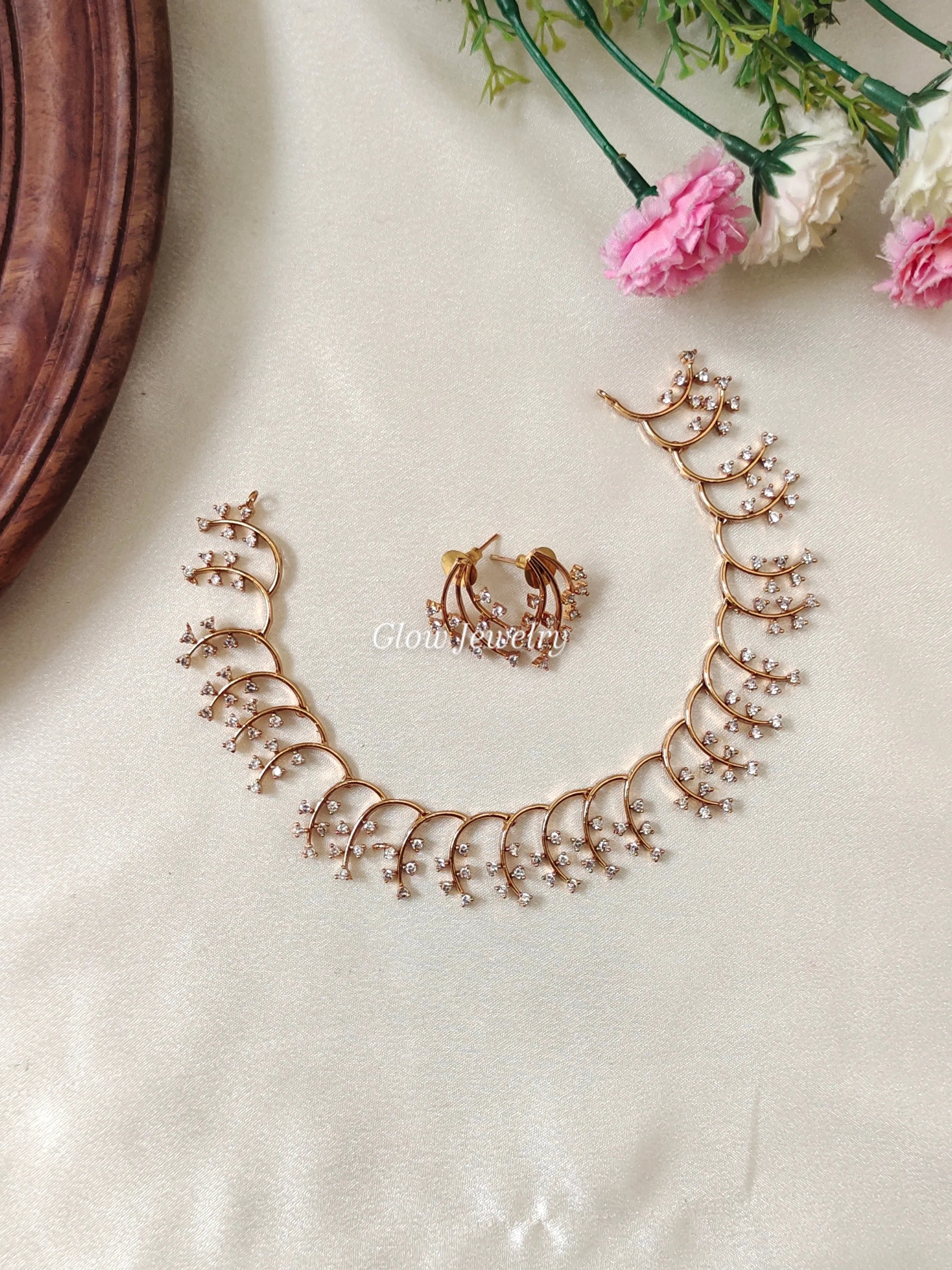 Premium Quality AD Stone Necklace