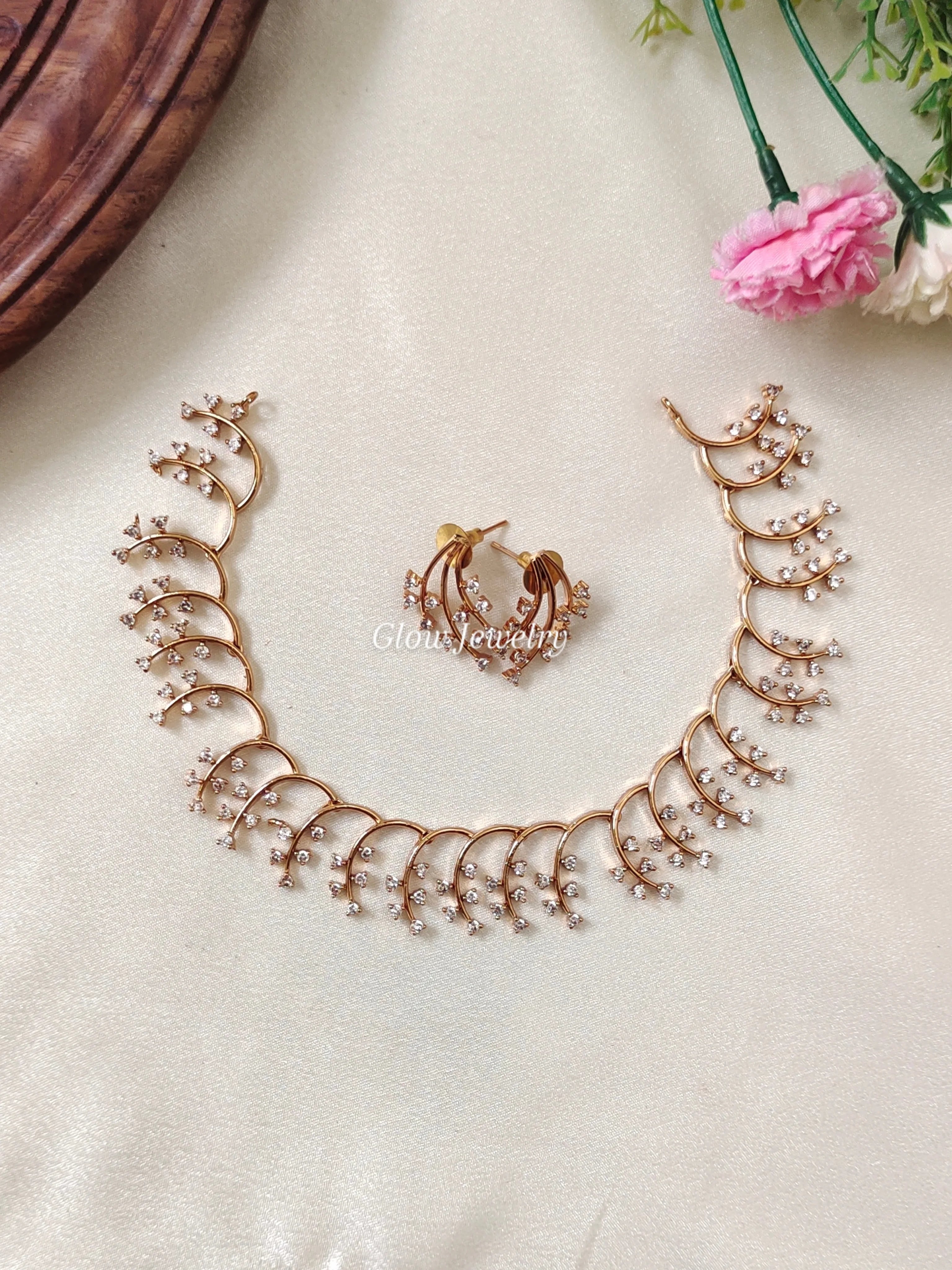 Premium Quality AD Stone Necklace