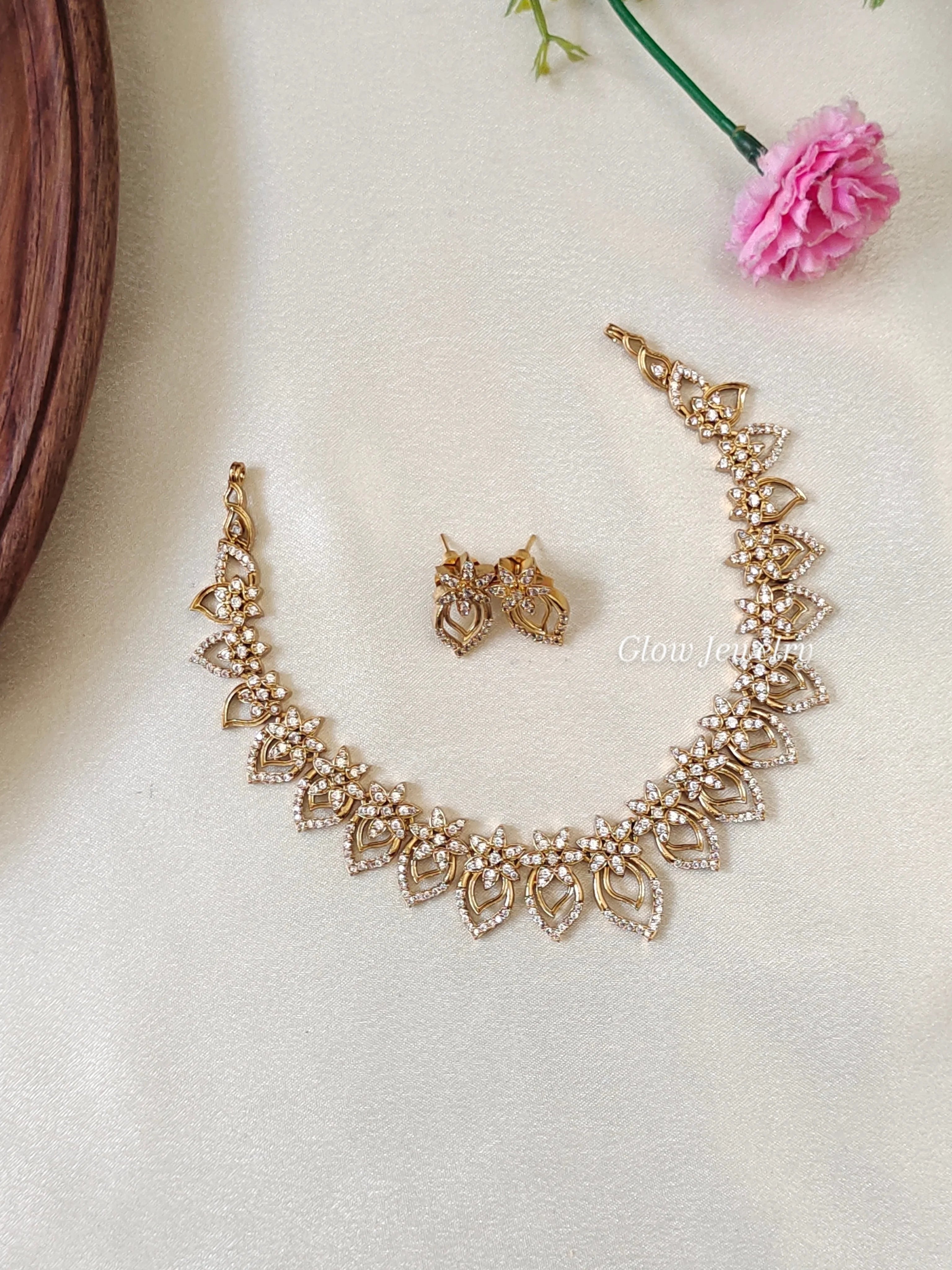 Premium Quality AD Stone Necklace