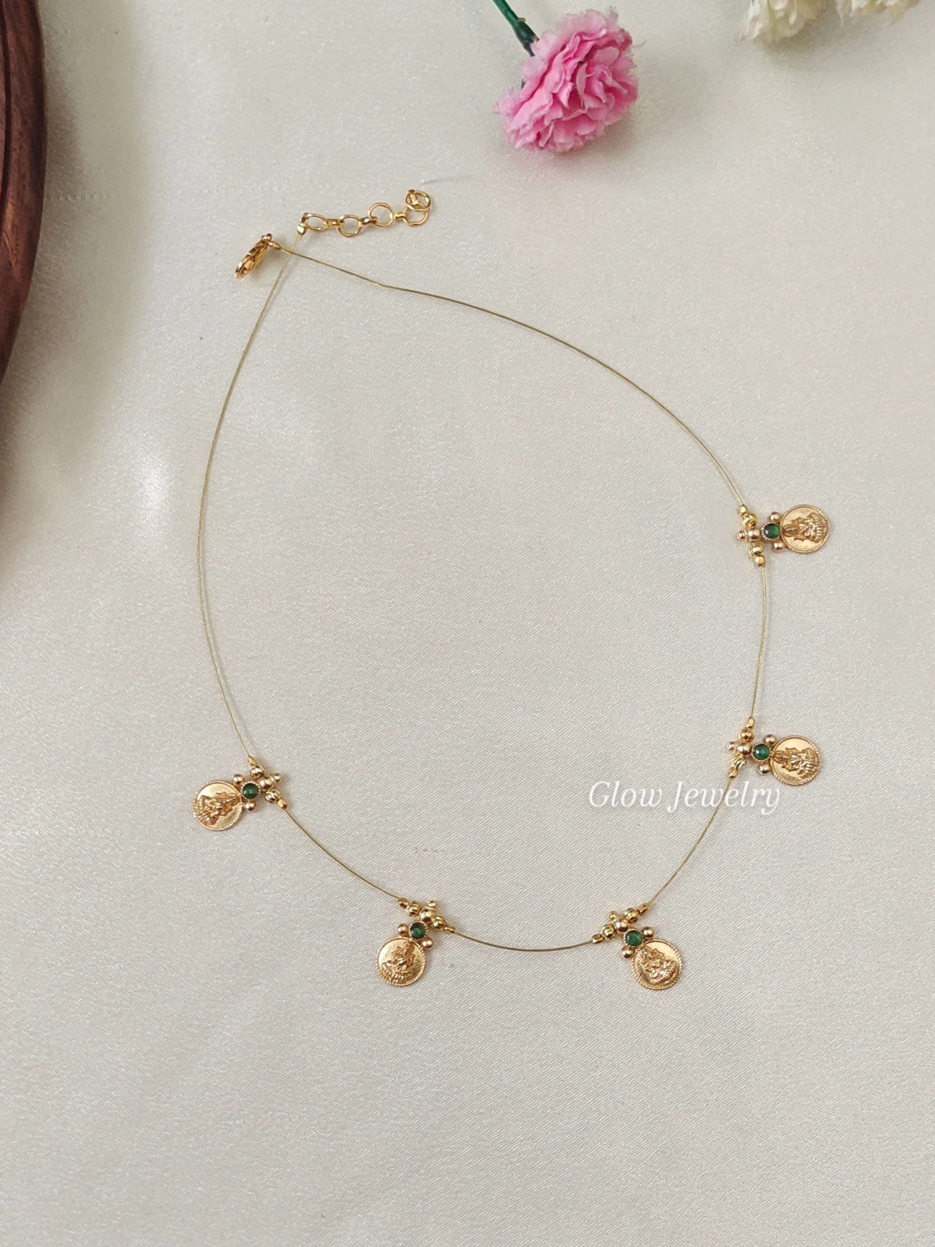 Premium Quality Kasu Invisible Necklace