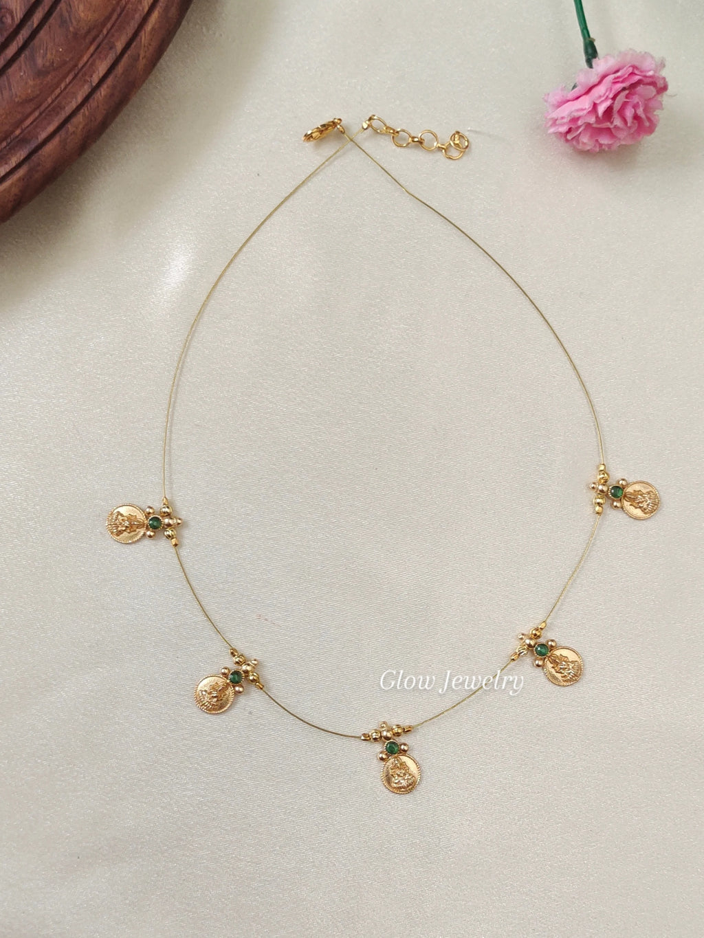 Premium Quality Kasu Invisible Necklace