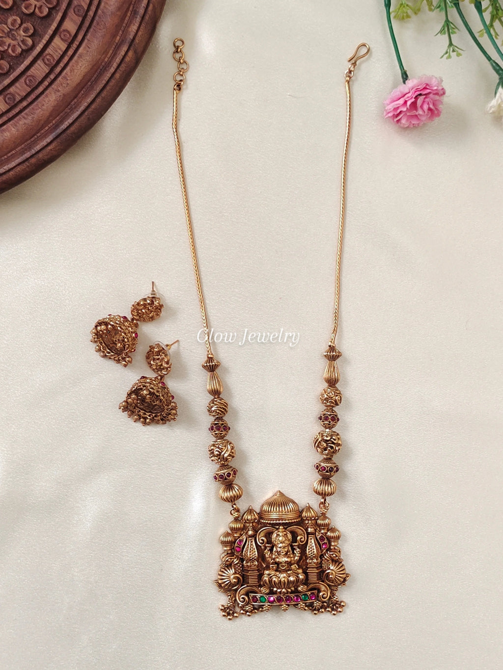 Premium Quality Antique Lakshmi Gundu Maala