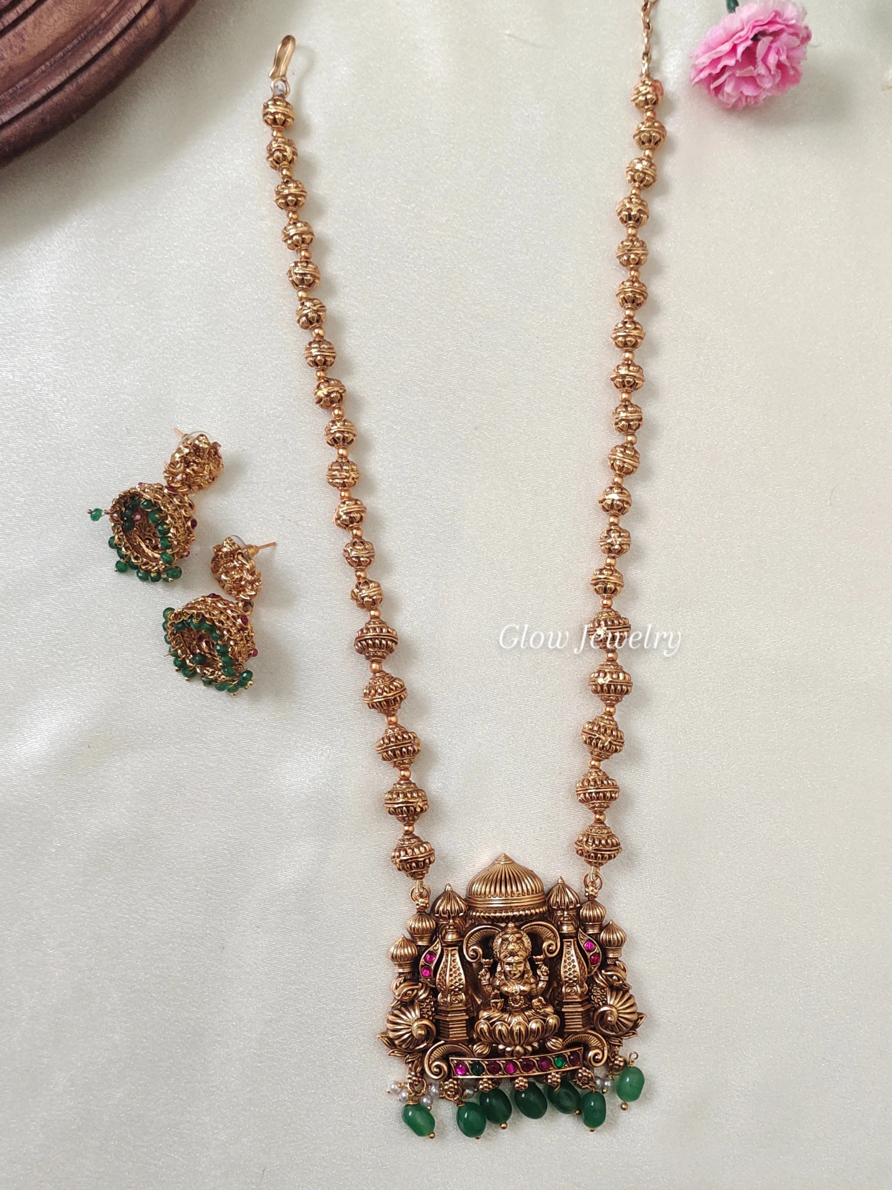 Premium Quality Antique Lakshmi Gundu Maala