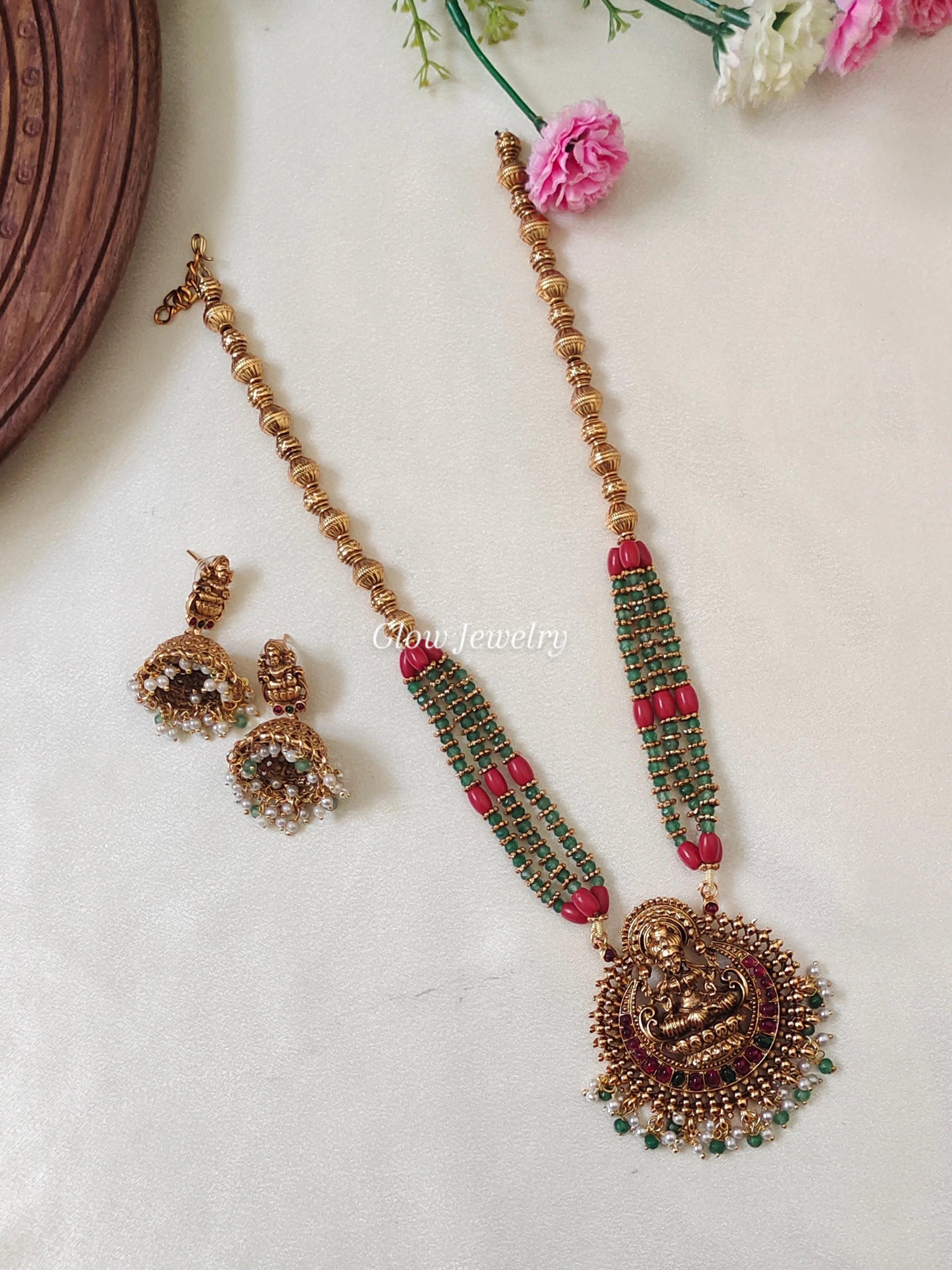 Premium Quality Sea Beads Lakshmi Gundu Maala