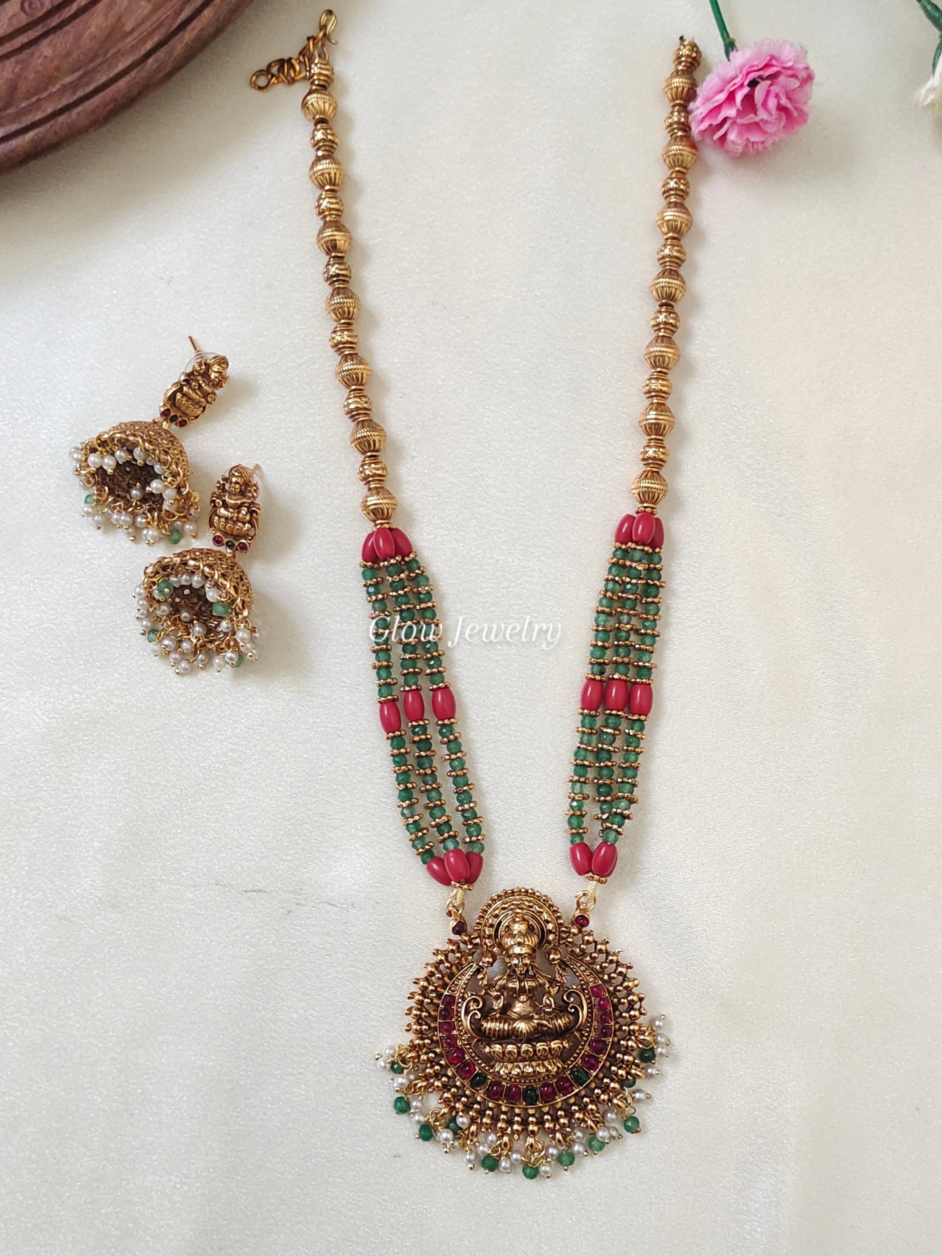 Premium Quality Sea Beads Lakshmi Gundu Maala