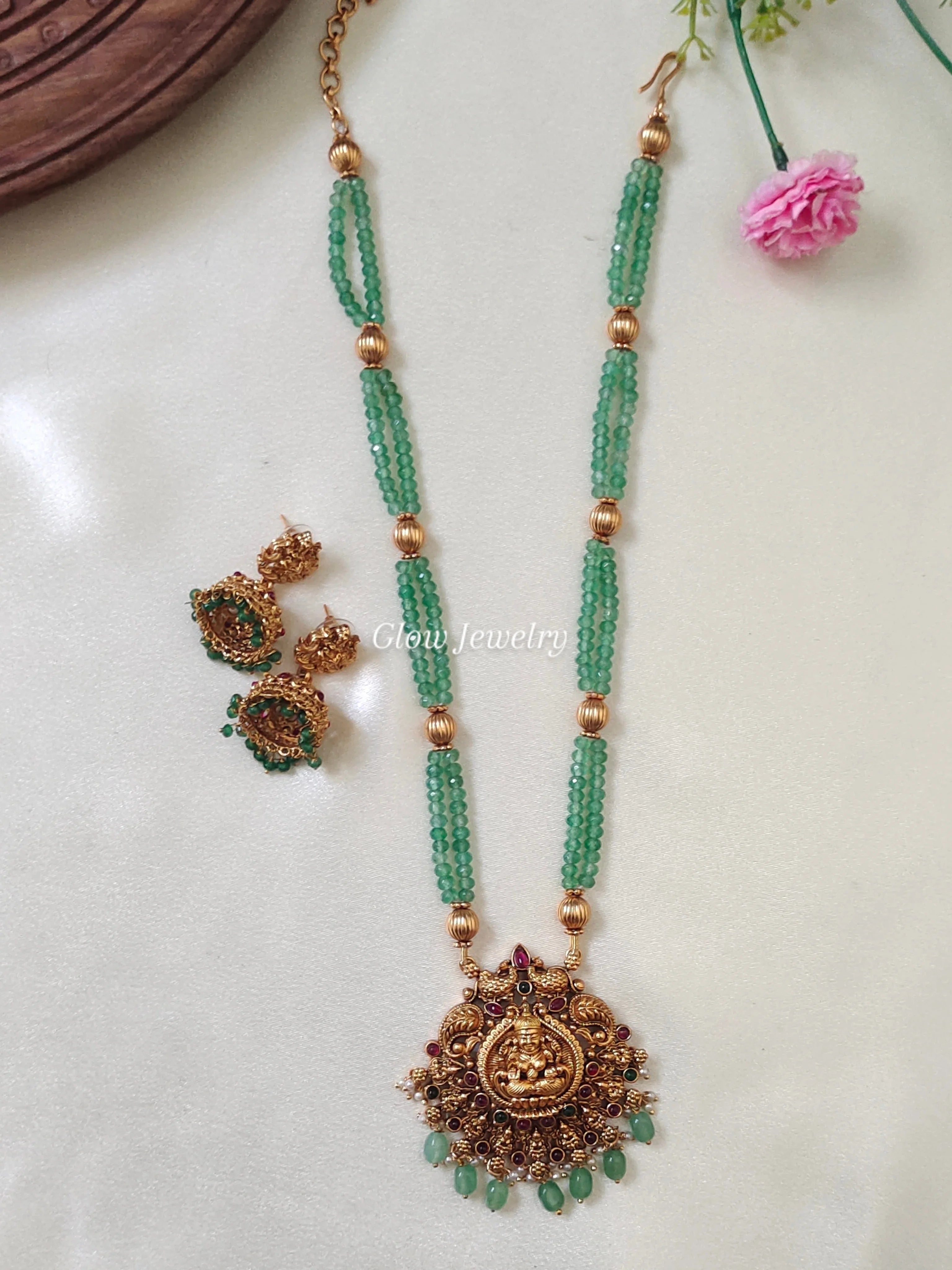 Premium Quality Sea Beads Lakshmi Gundu Maala