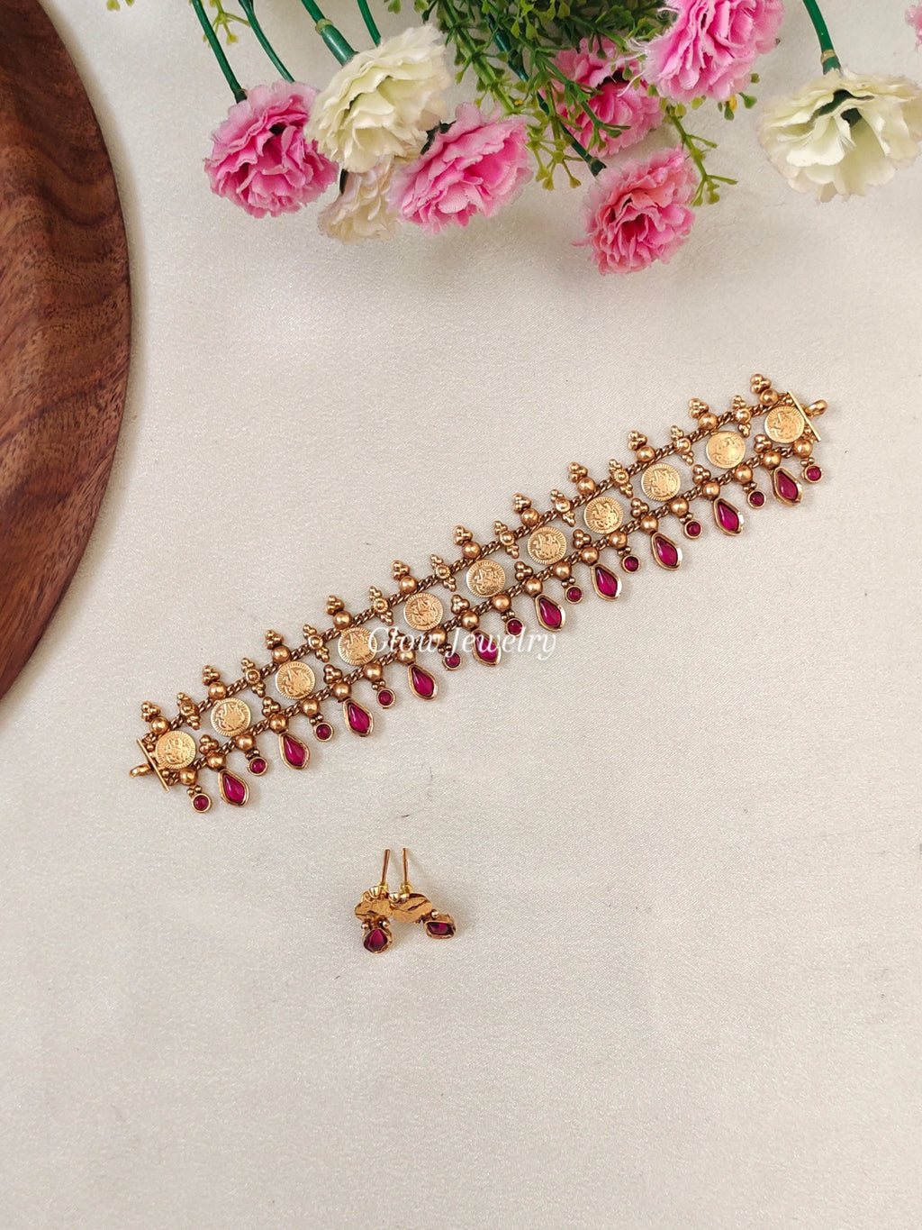 Premium Quality Lakshmi Coin Choker