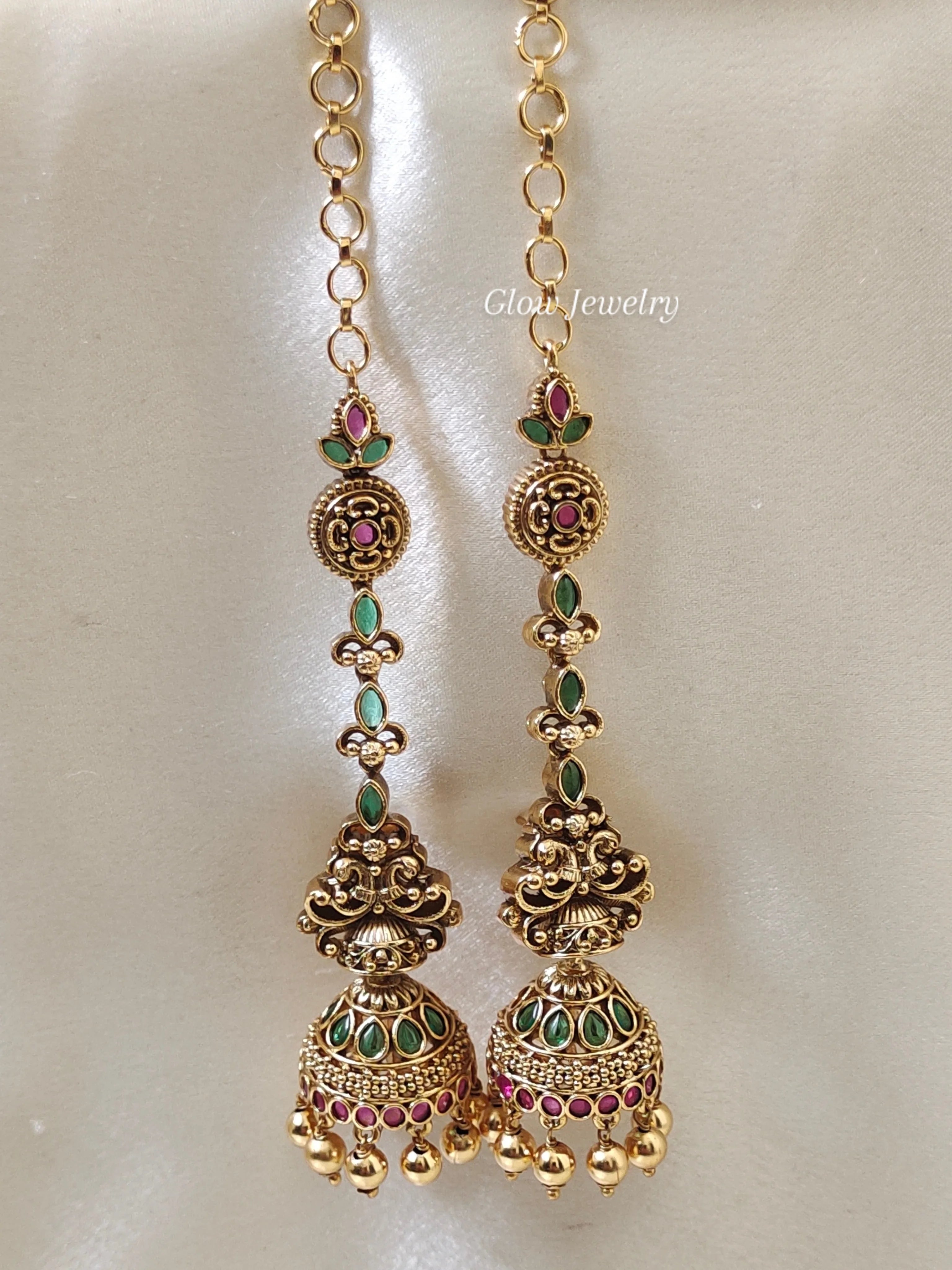 Premium Quality Lakshmi Jumka with Maatil
