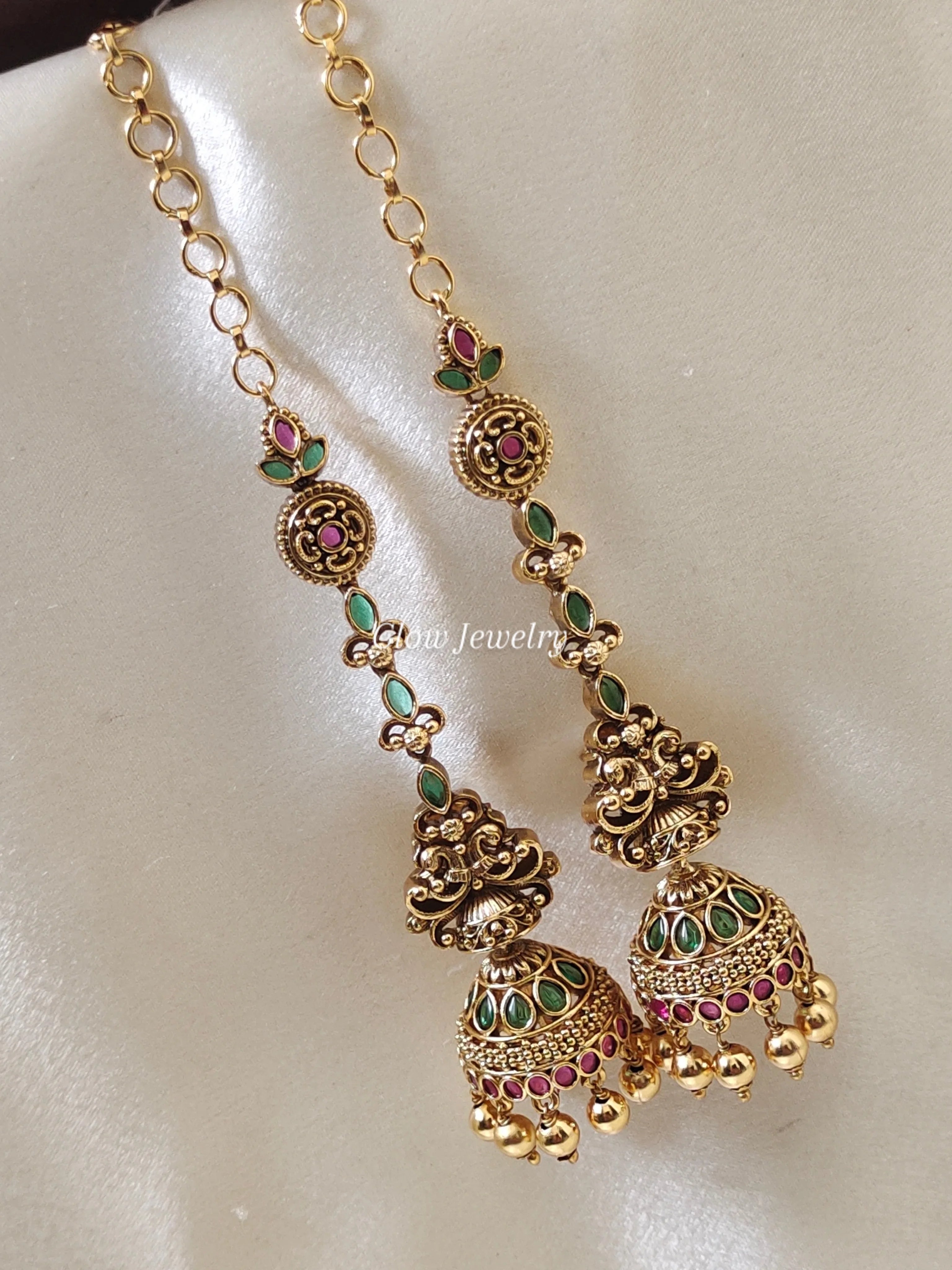 Premium Quality Lakshmi Jumka with Maatil