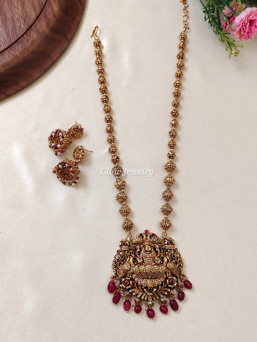Premium Quality Antique Lakshmi Gundu Maala